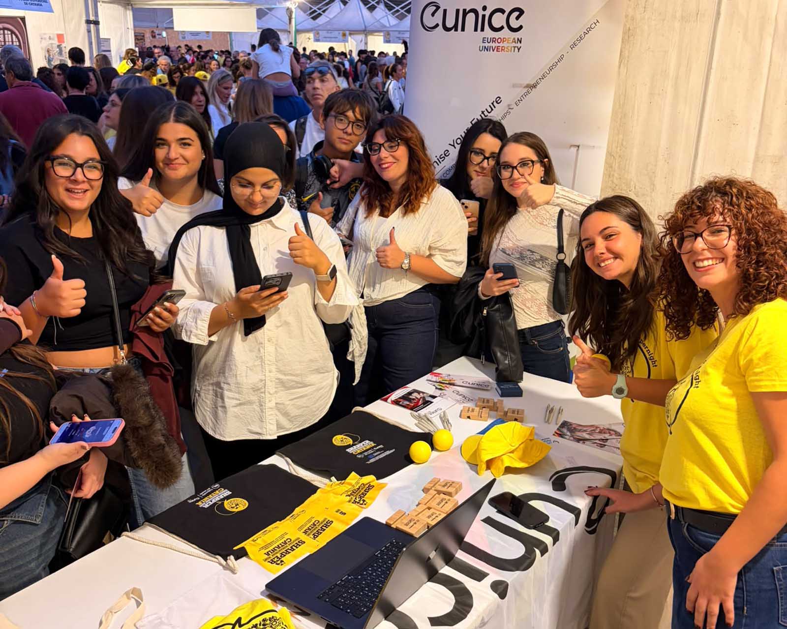 Il team di Eunice a Sharper Night 2026