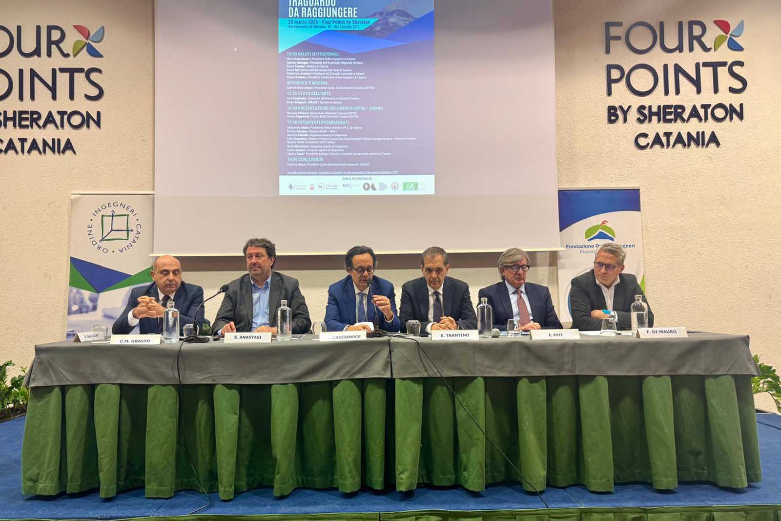 Il tavolo dei rappresentanti delle istituzioni