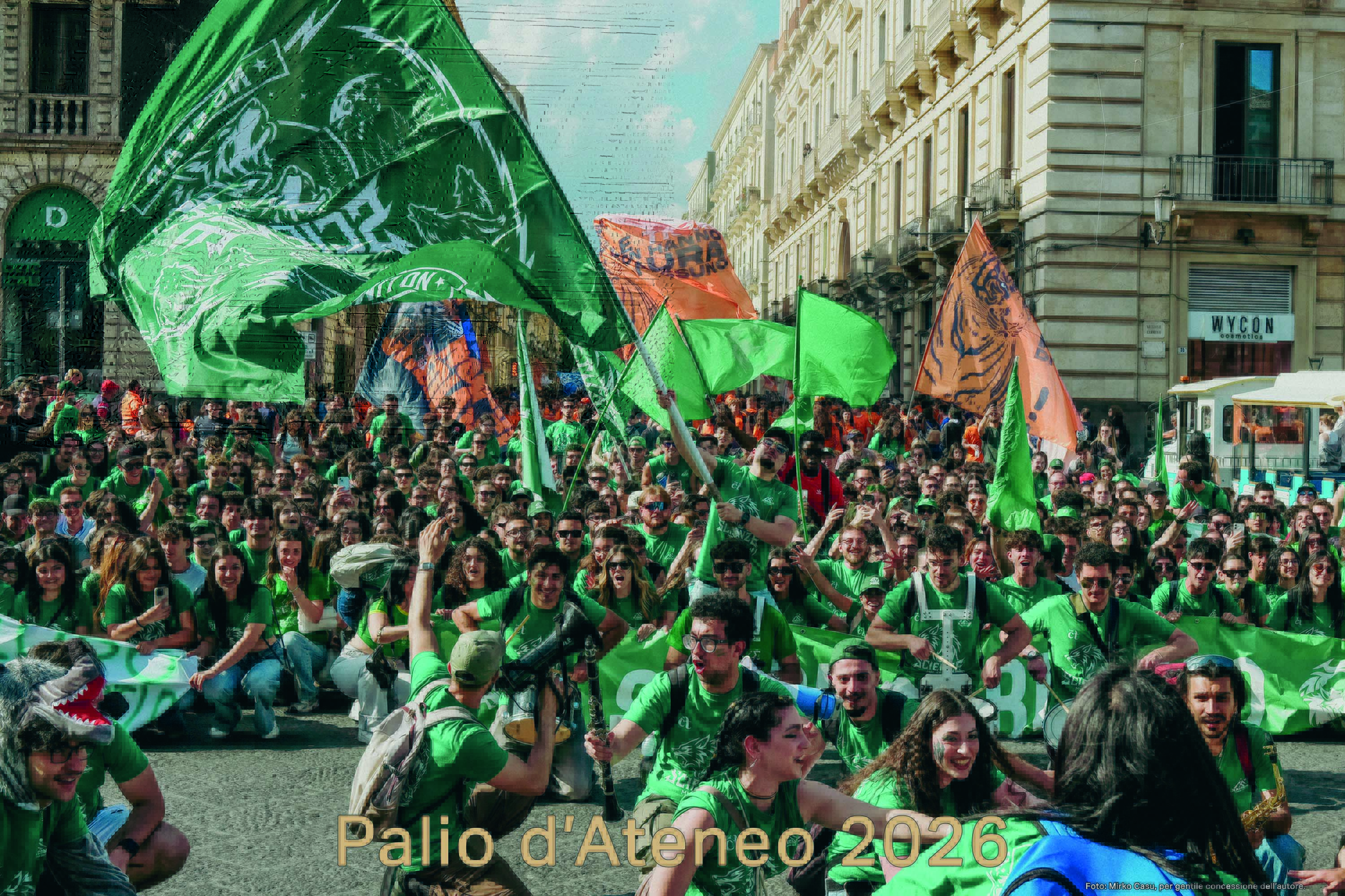 Una immagine del team di Scienza Matematiche Fisiche Naturali al Palio 2026