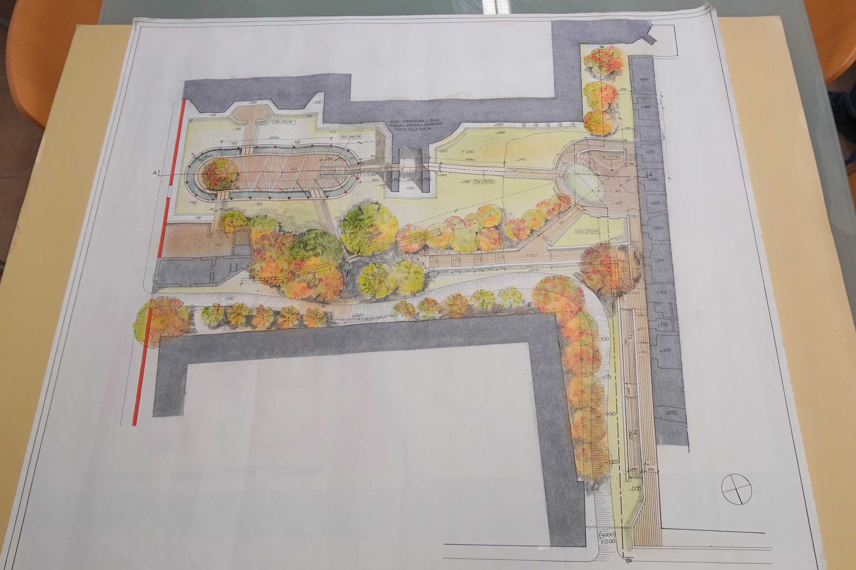 Il progetto del Giardino di via Biblioteca