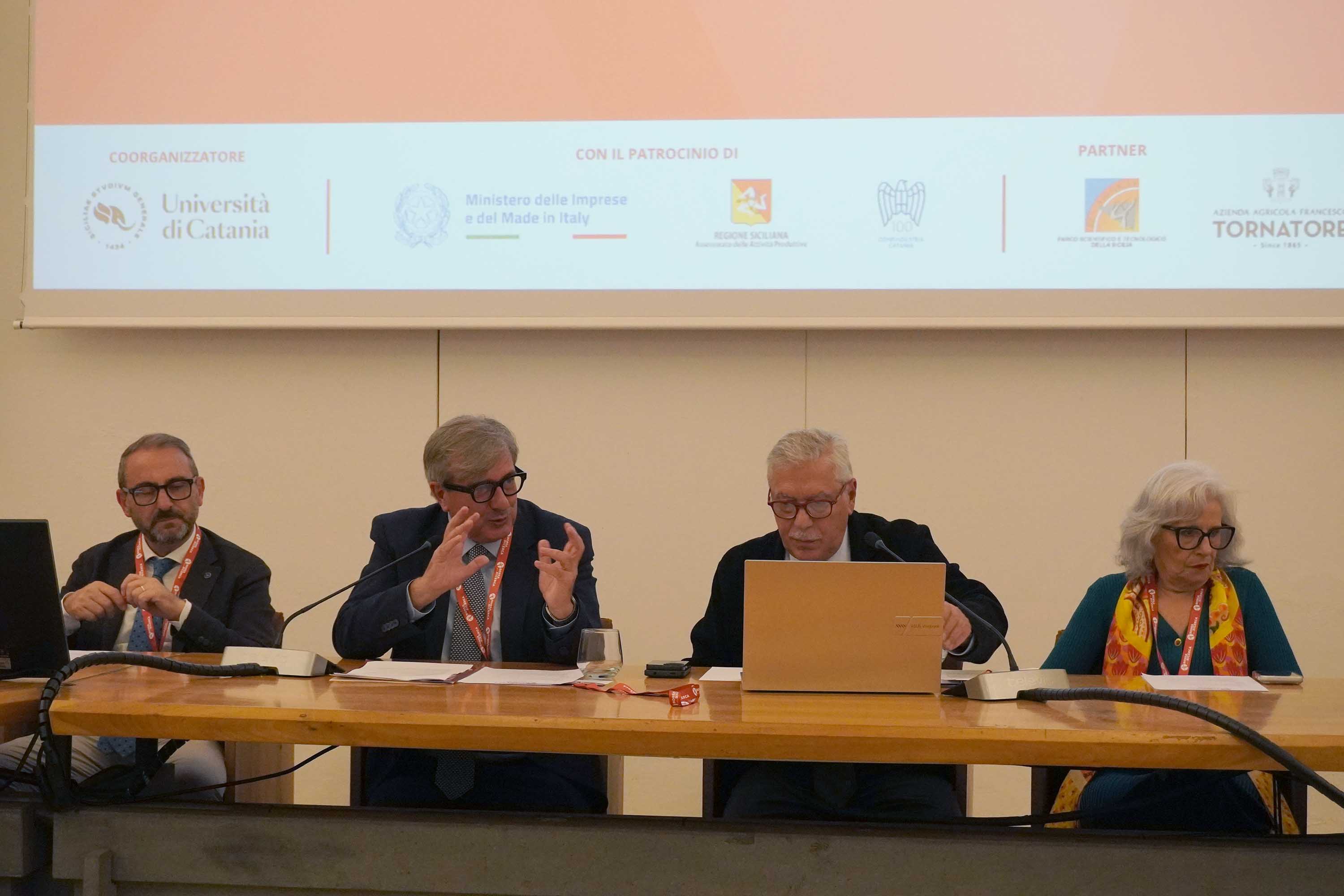 Il rettore Enrico Foti
