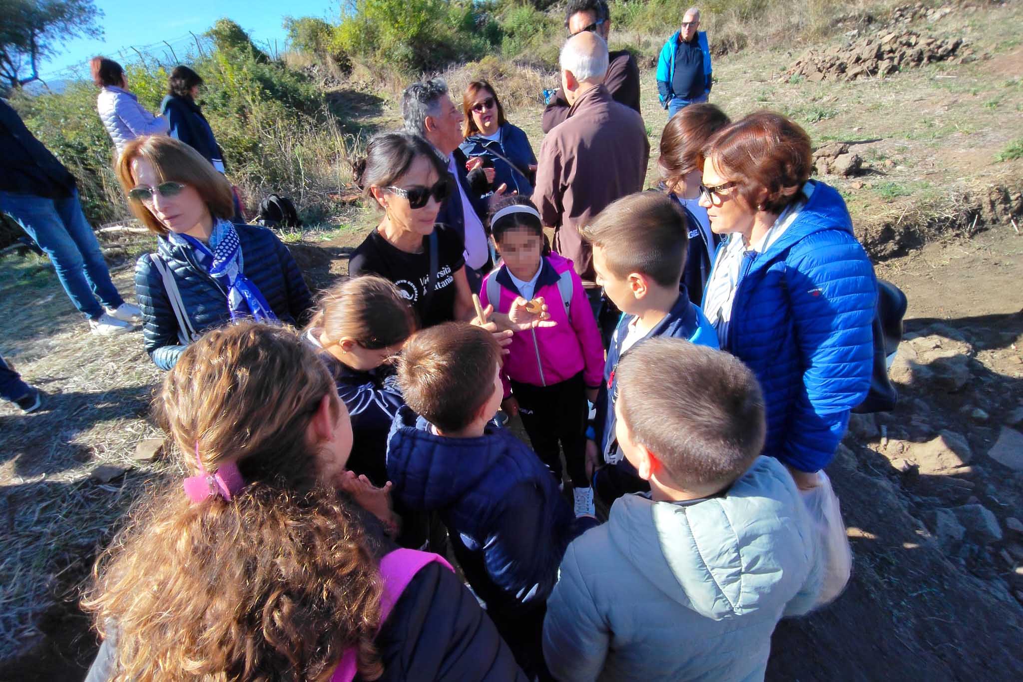 Un momento delle attività di educazione