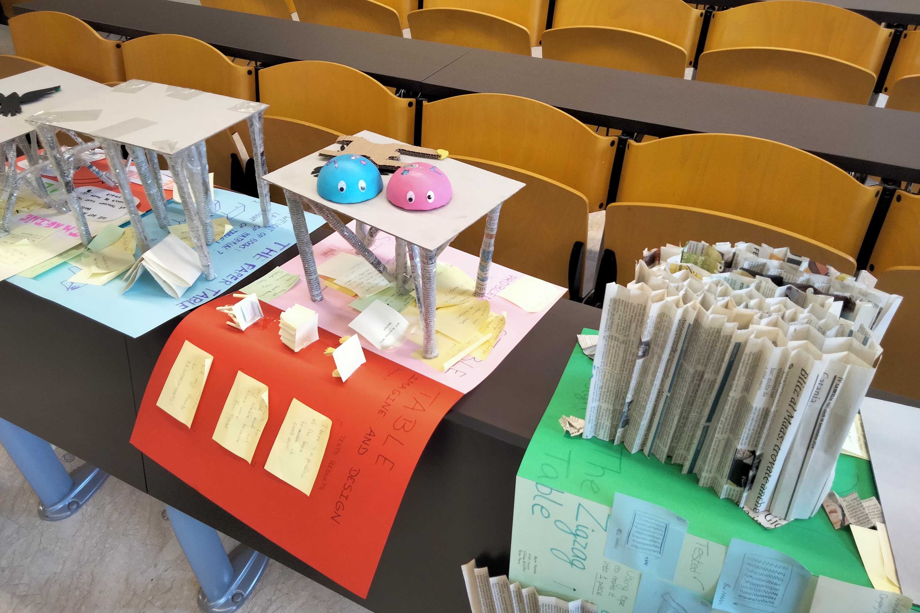 i progetti realizzati dagli studenti