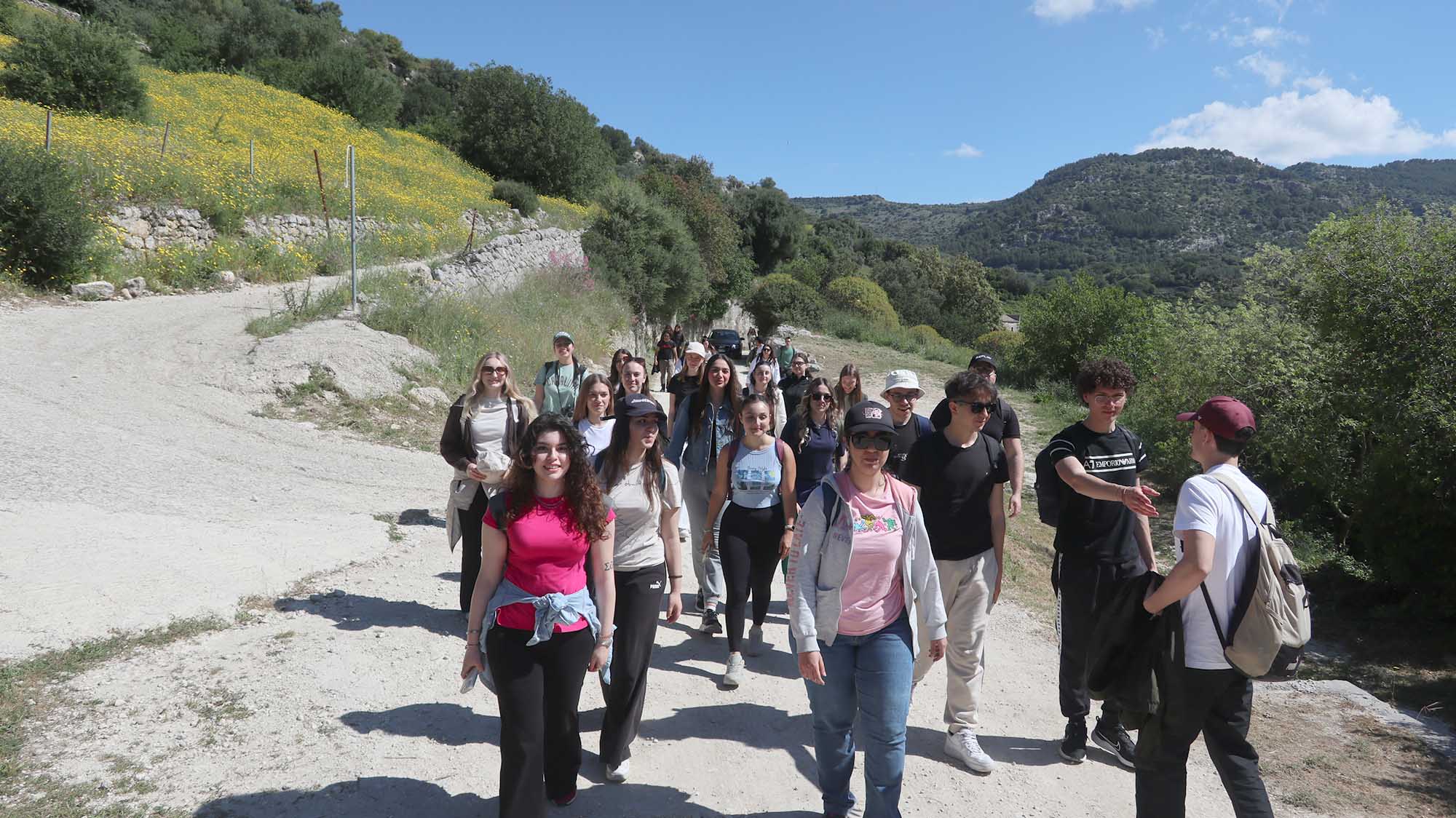 Alcuni partecipanti all'escursione