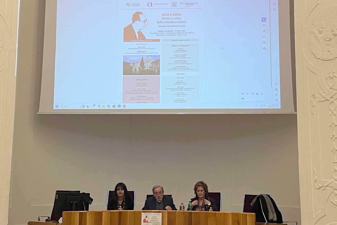 In foto da sinistra Marina Paino, Sergio Cristaldi, e Gabriella Alfieri