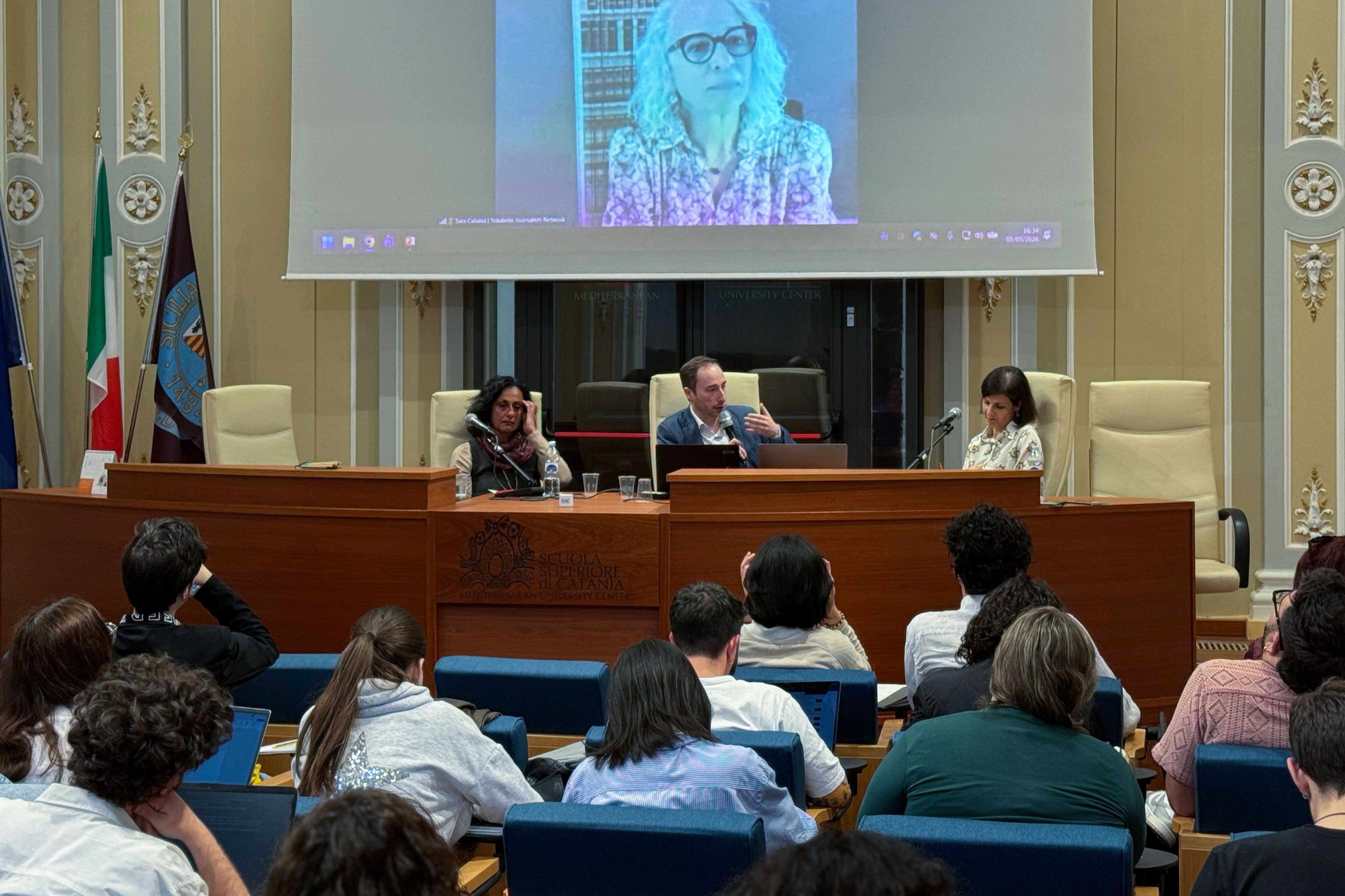 Patrizia Caiffa, Joshua Nicolosi, Selena Meli