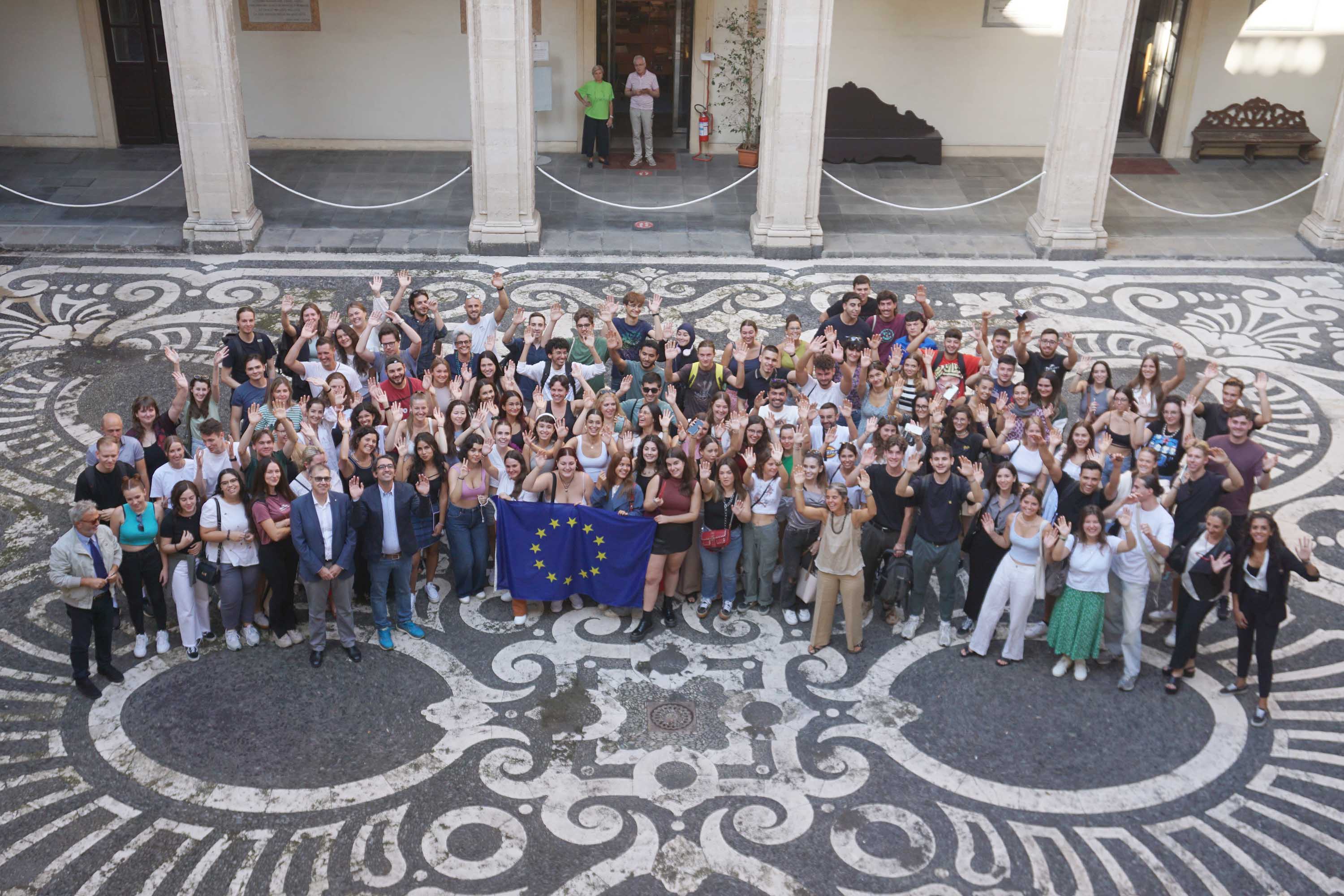 I 130 studenti Erasmus