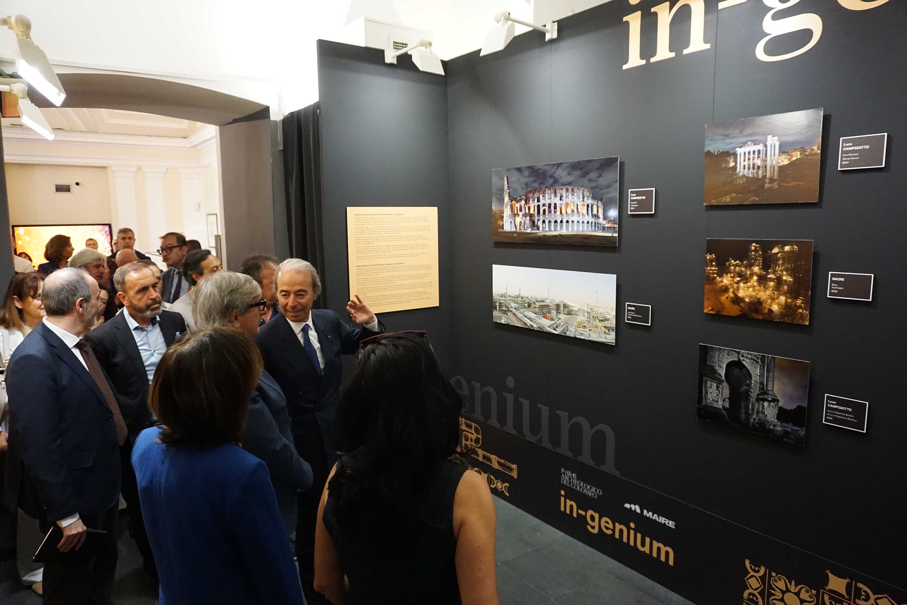 Visita istituzionale alla mostra