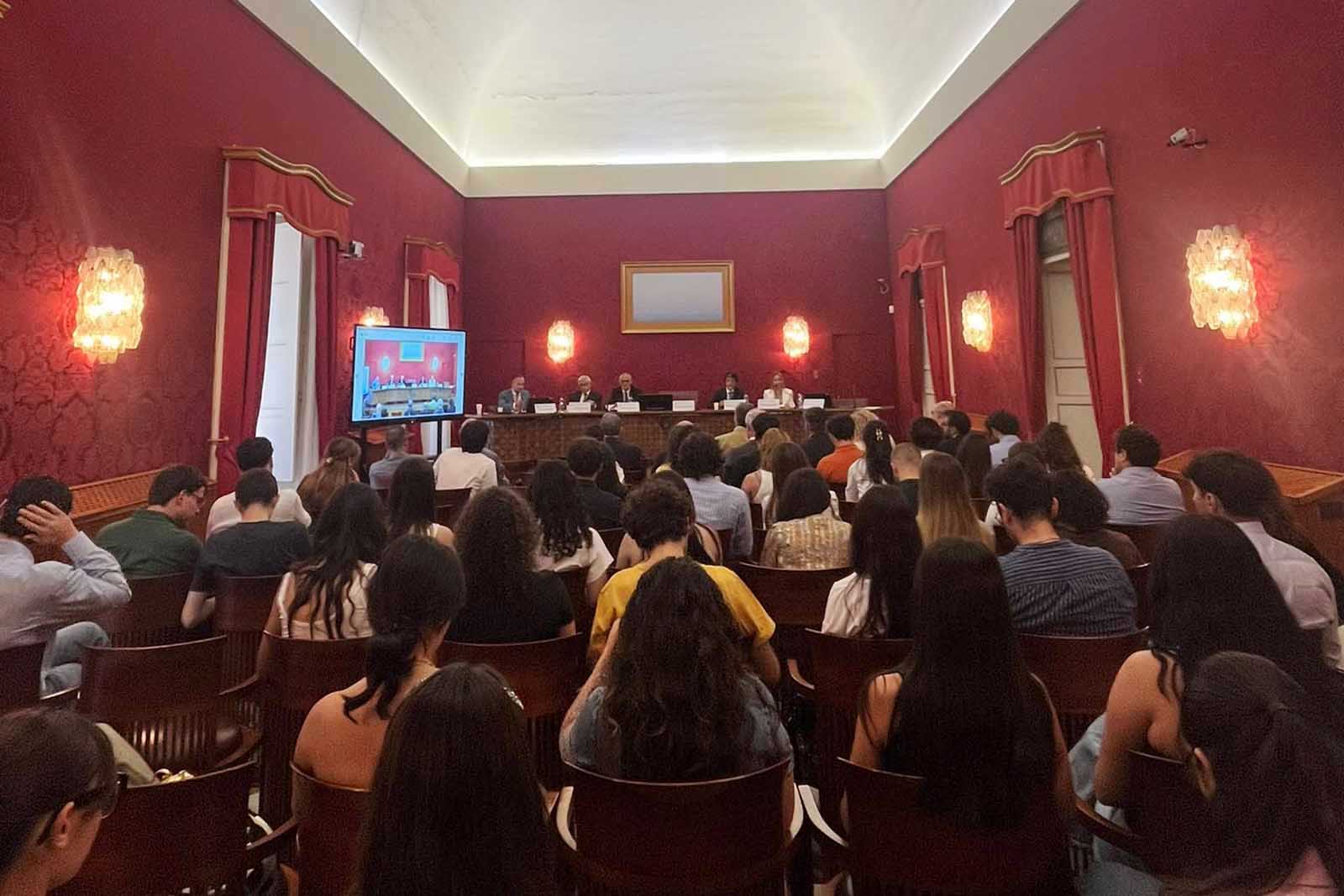 Un momento dell'incontro
