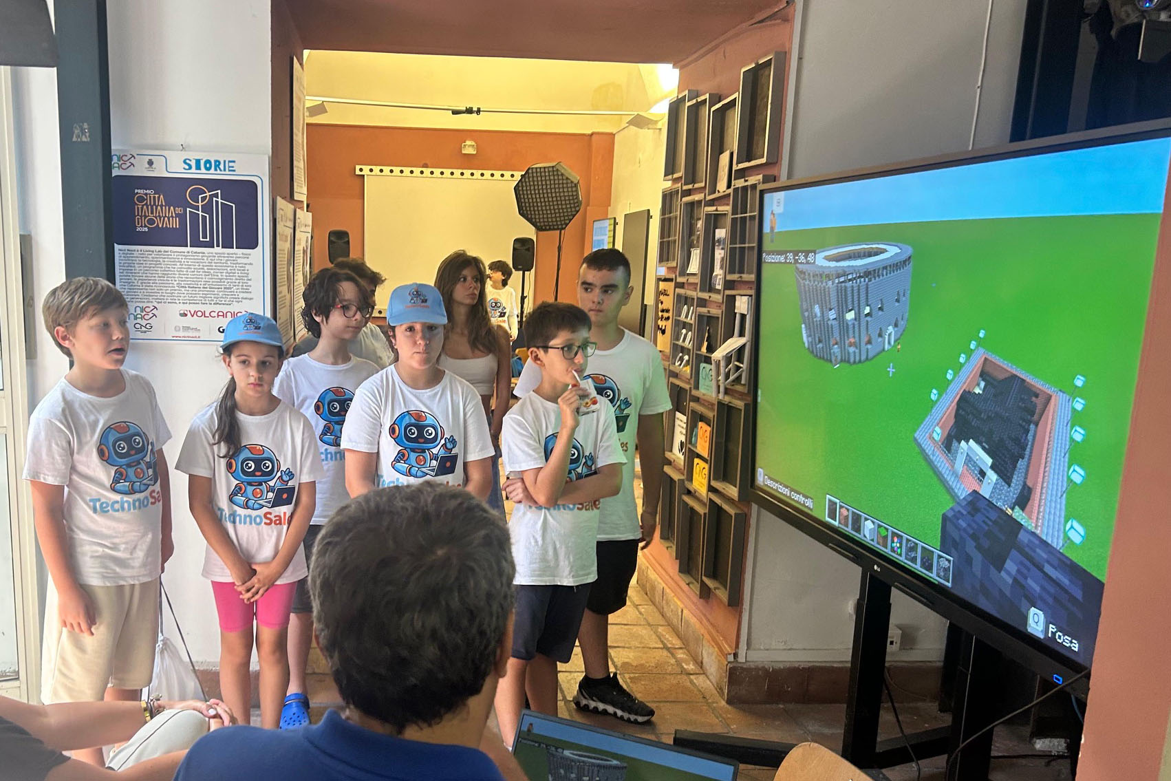 Un momento delle attività del Living lab