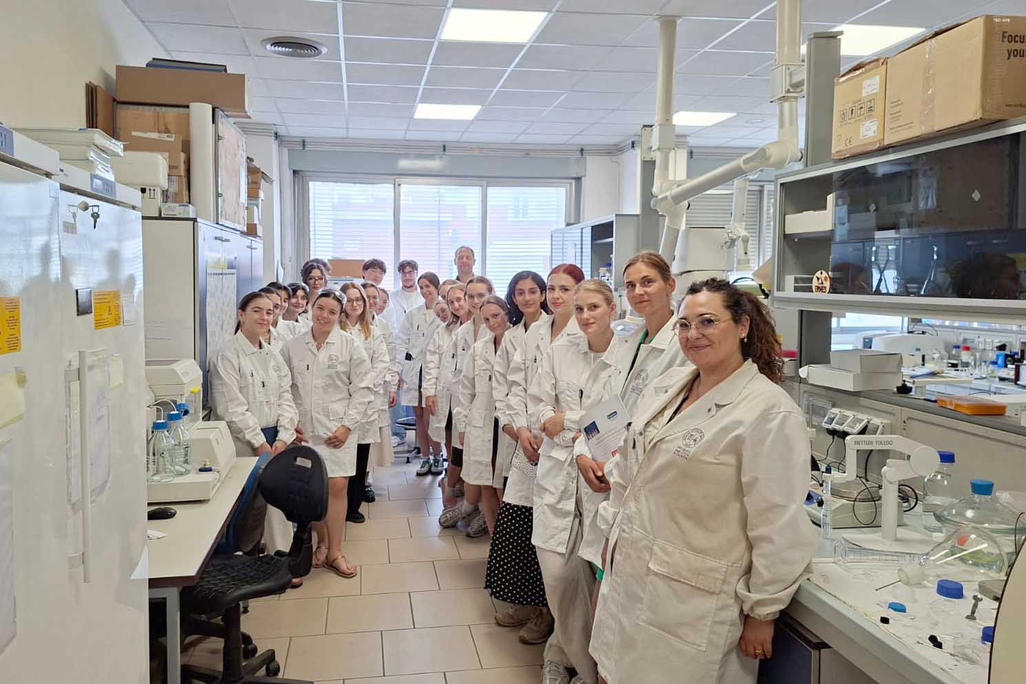 Un momento delle attività laboratoriali