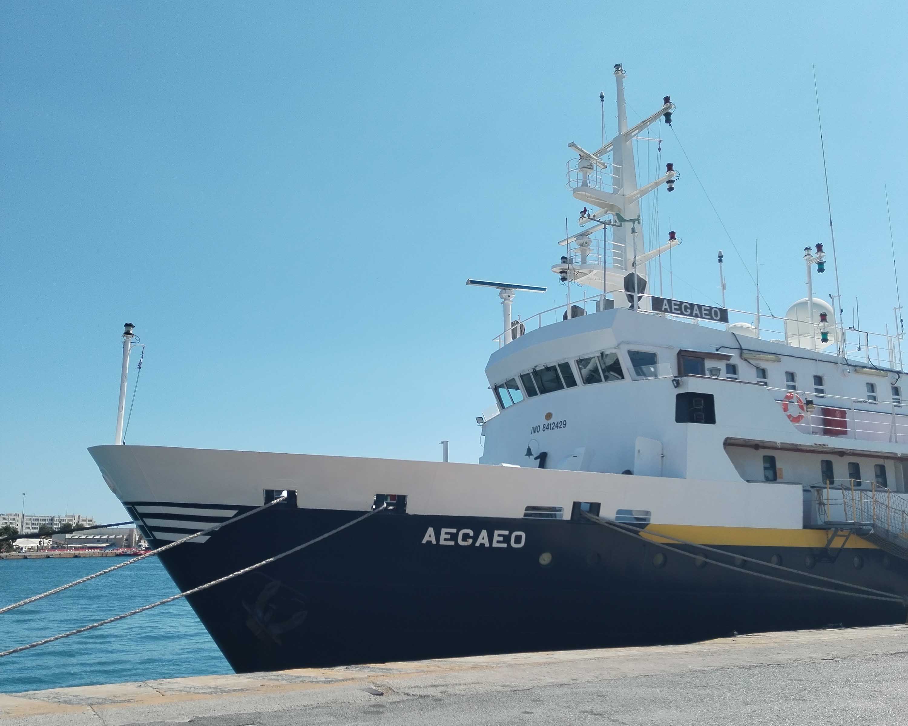 La nave da ricerca Aegaeo dell’Hellenic Centre for Marine Research