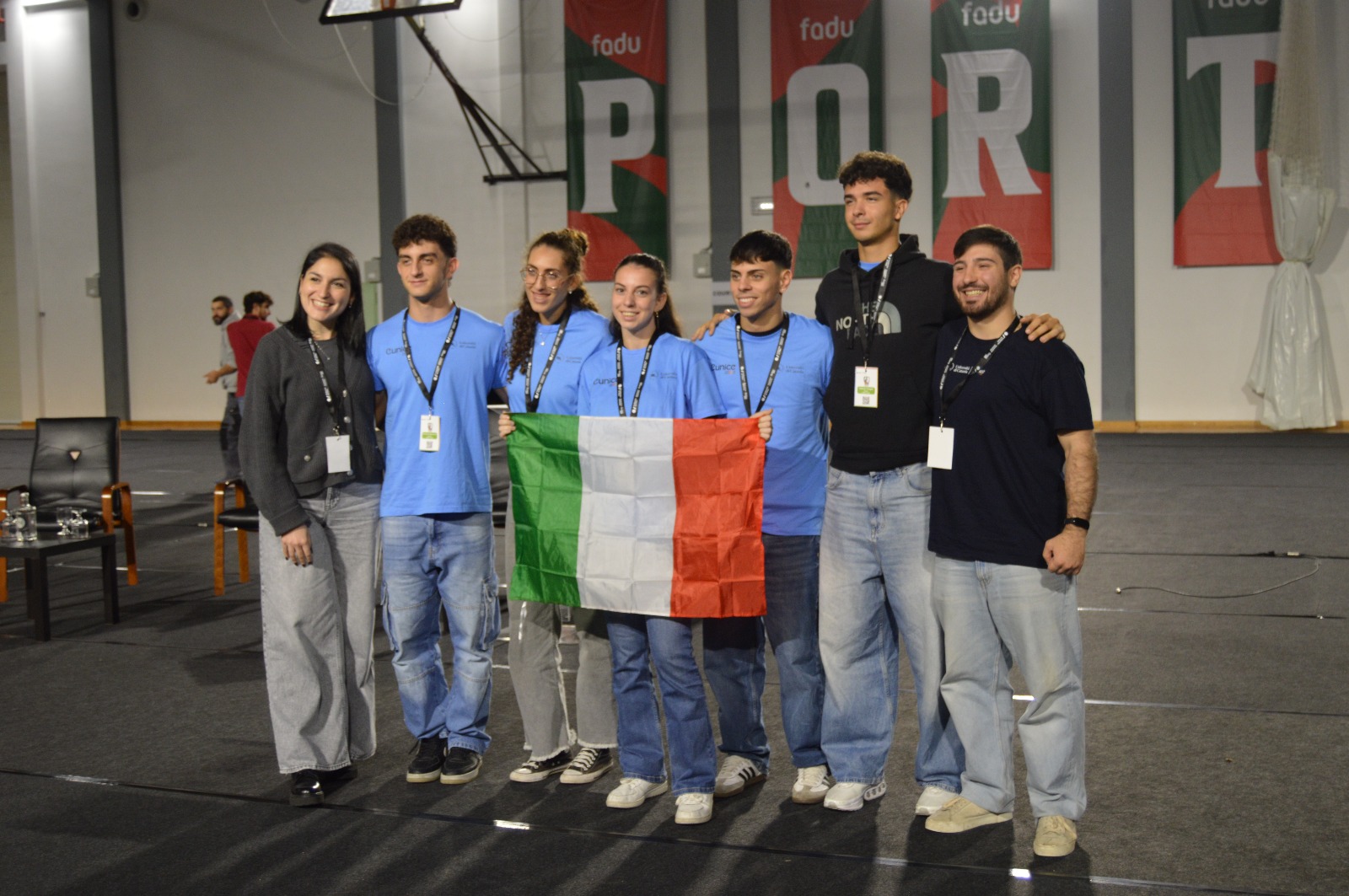 Il team Unict a Viseu