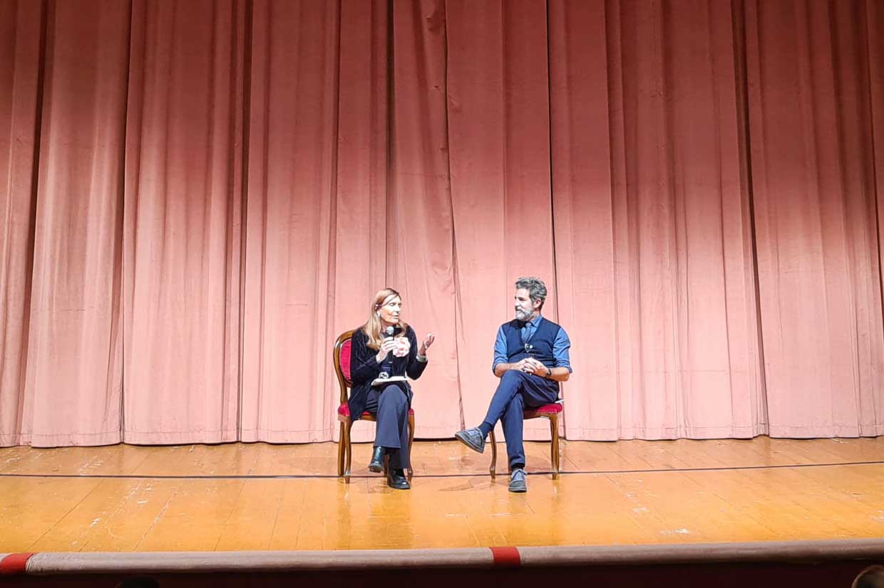 In foto da sinistra Massimo Temporelli e Ida Nicotra