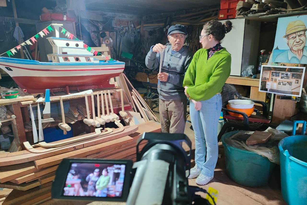 Salvatore Martino Rodolico insieme con Grazia Nicotra