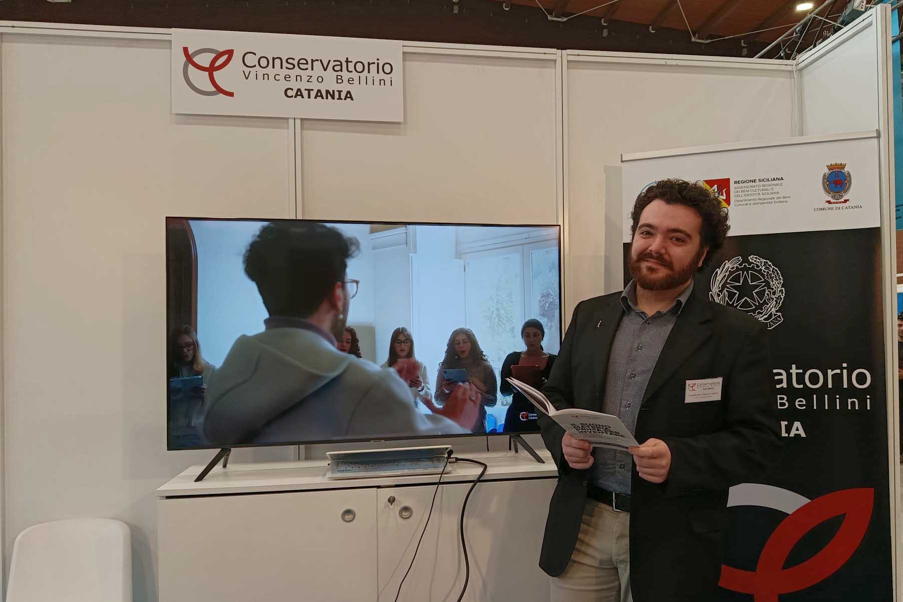 Alessio Barone, studente di Composizione al Conservatorio Vincenzo Bellini di Catania e membro della Consulta degli Studenti