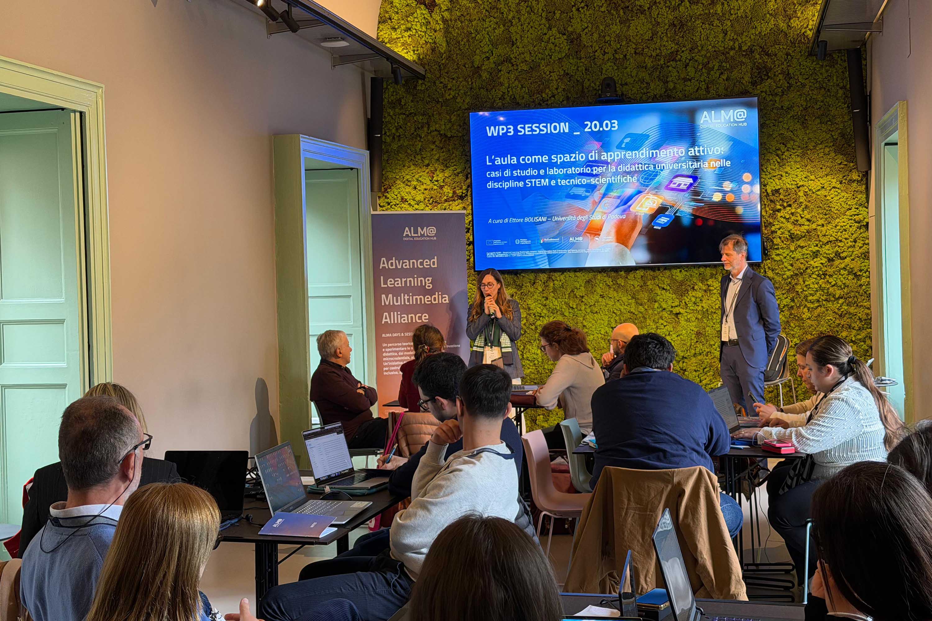 Un momento dei lavori