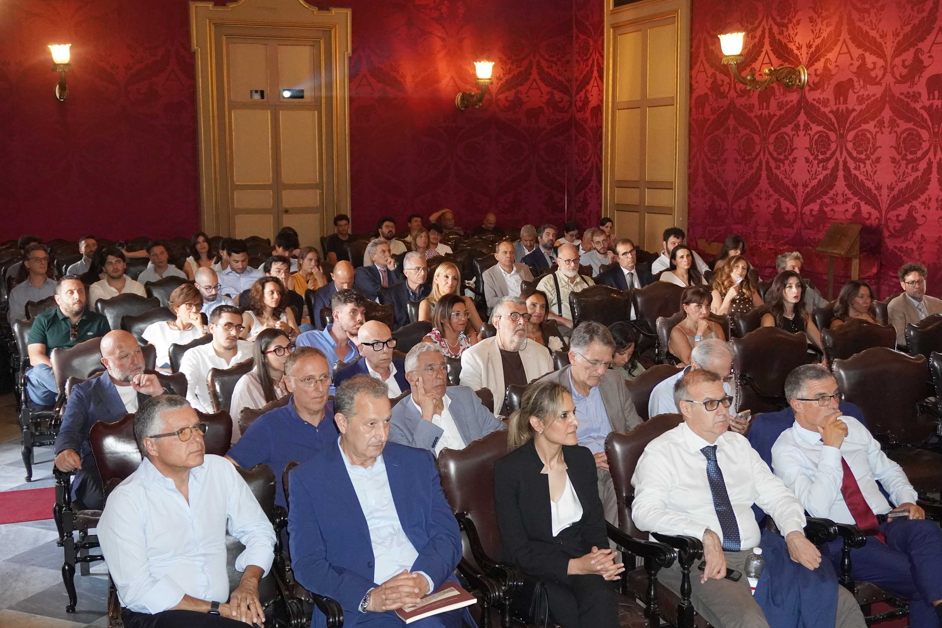 Docenti e ricercatori presenti in aula magna