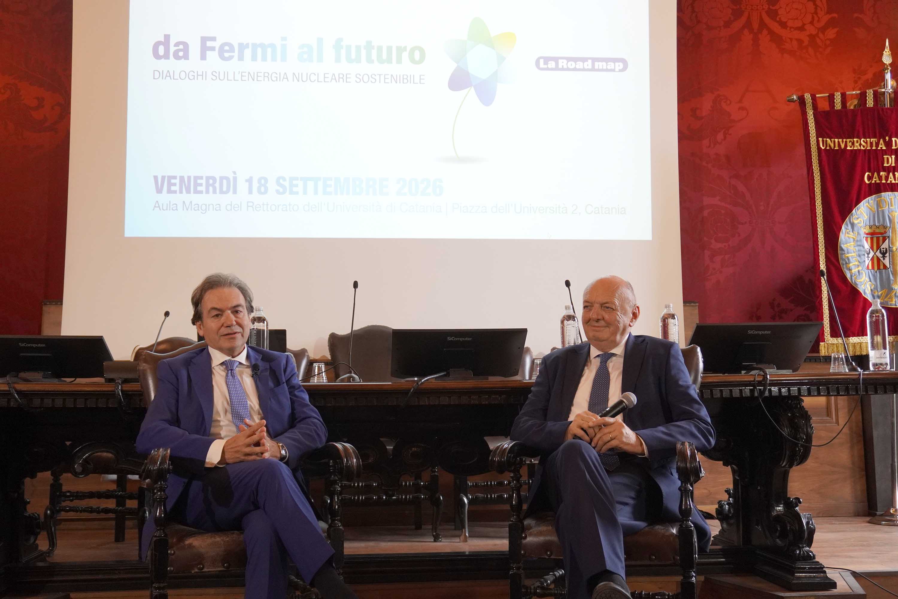Antonello Piraneo e Gilberto Pichetto Fratini