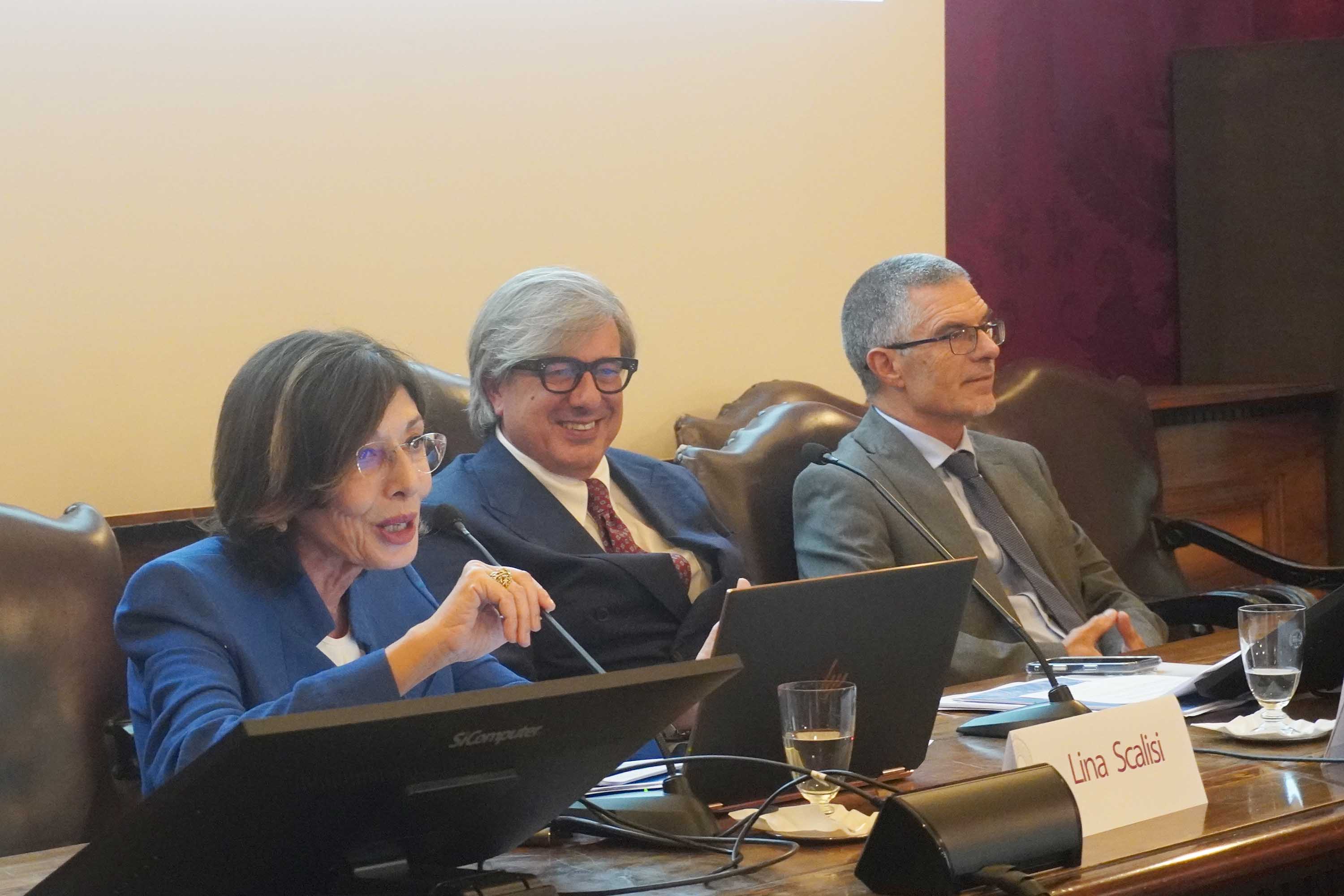 La prorettrice Lina Scalisi