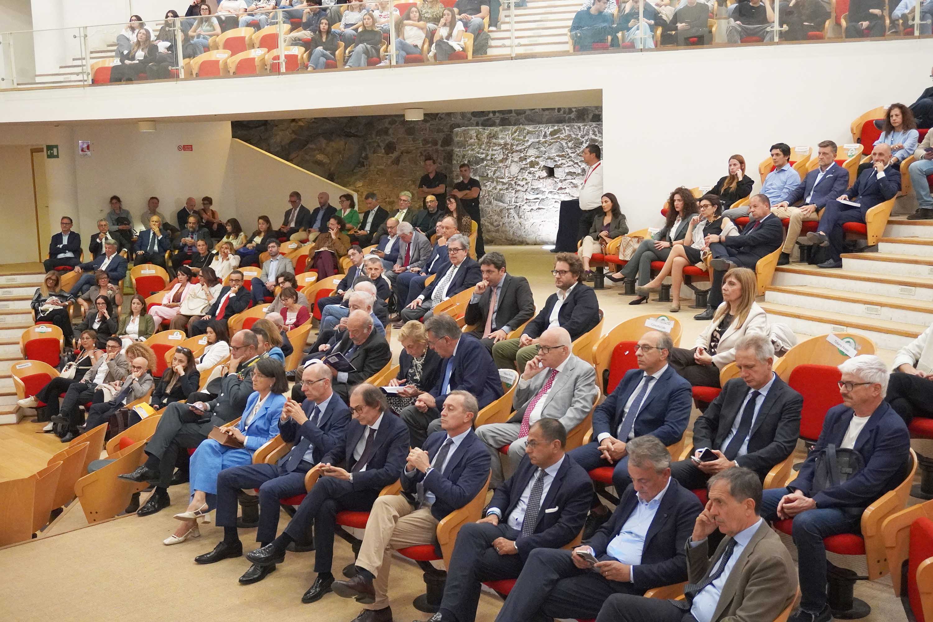 Pubblico presente in auditorium