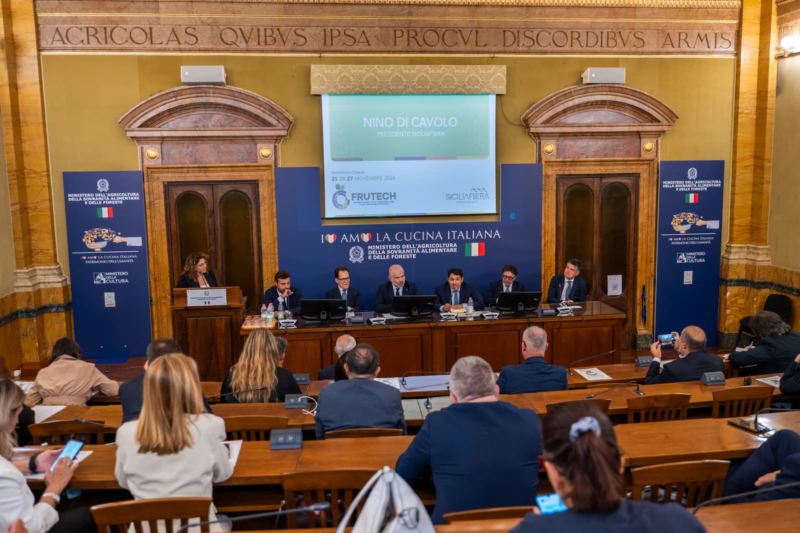 Un momento della presentazione