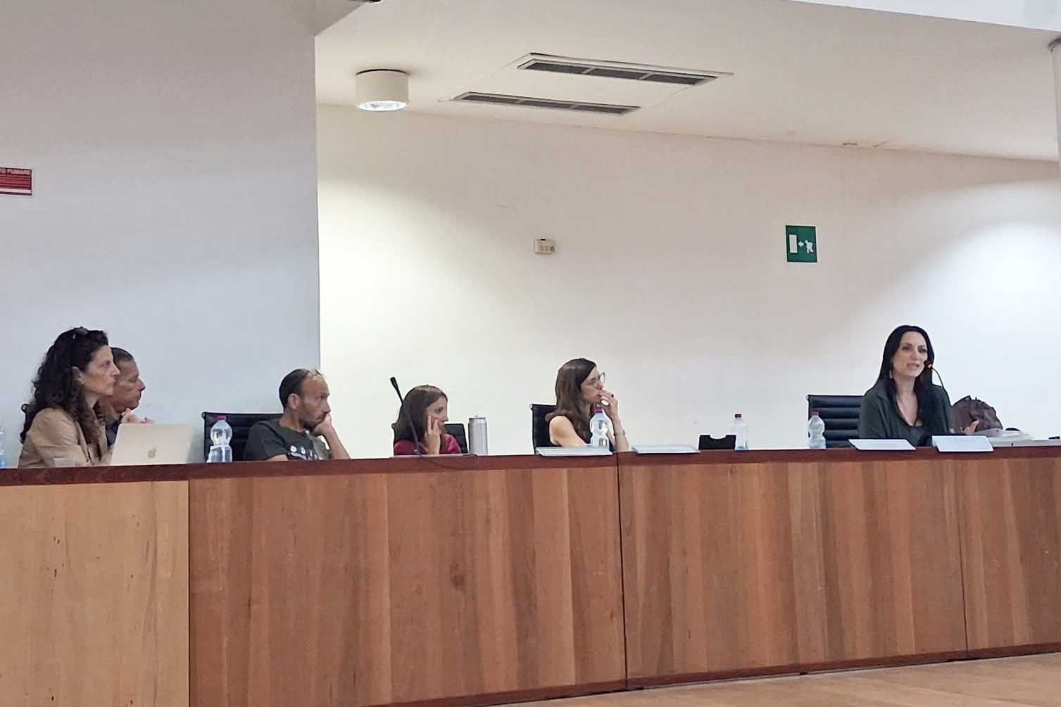 Un momento dell’intervento della prof.ssa Valentina Di Salvatore