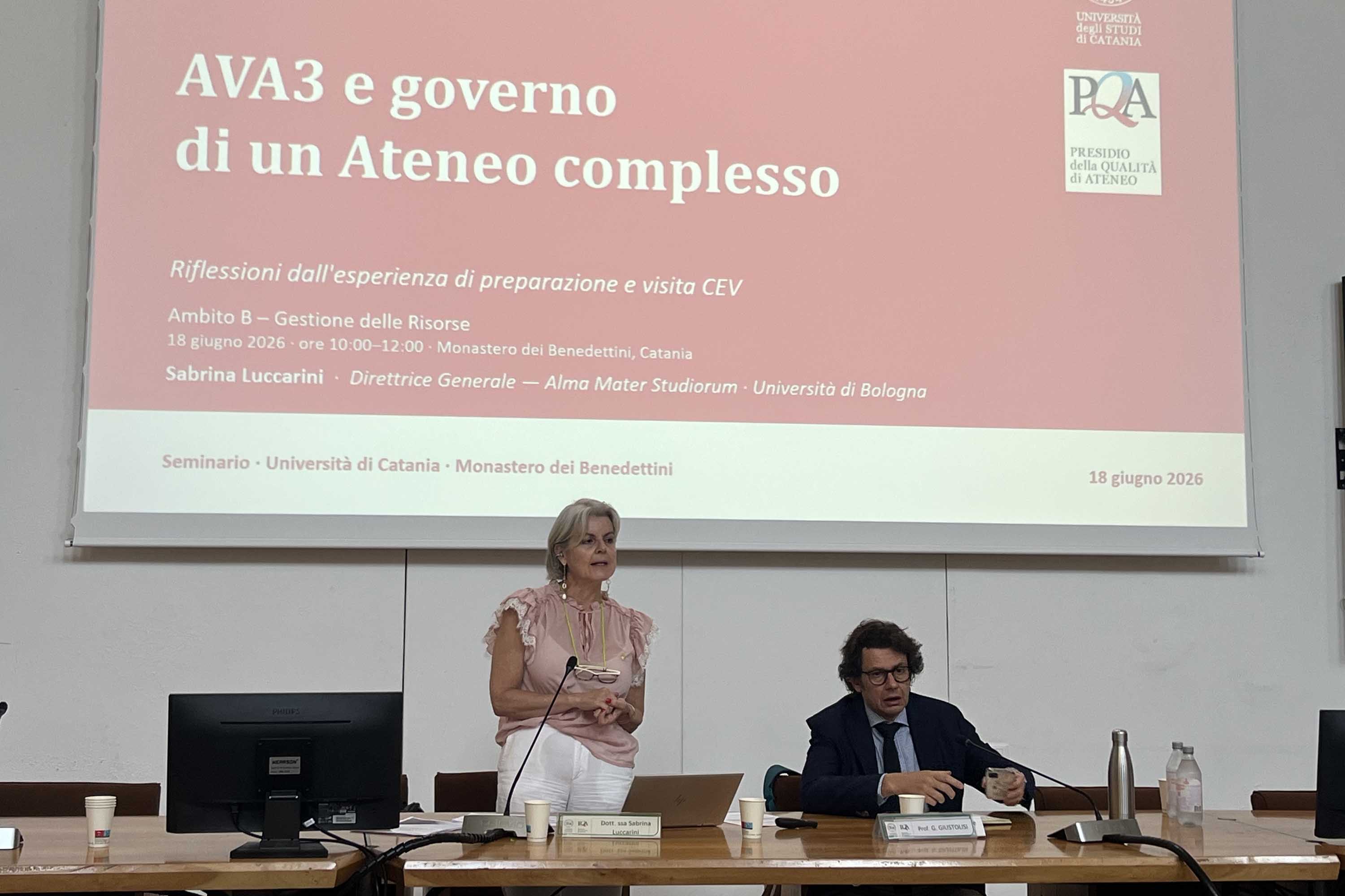 In foto Sabrina Luccarini e Gianluca Giustolisi