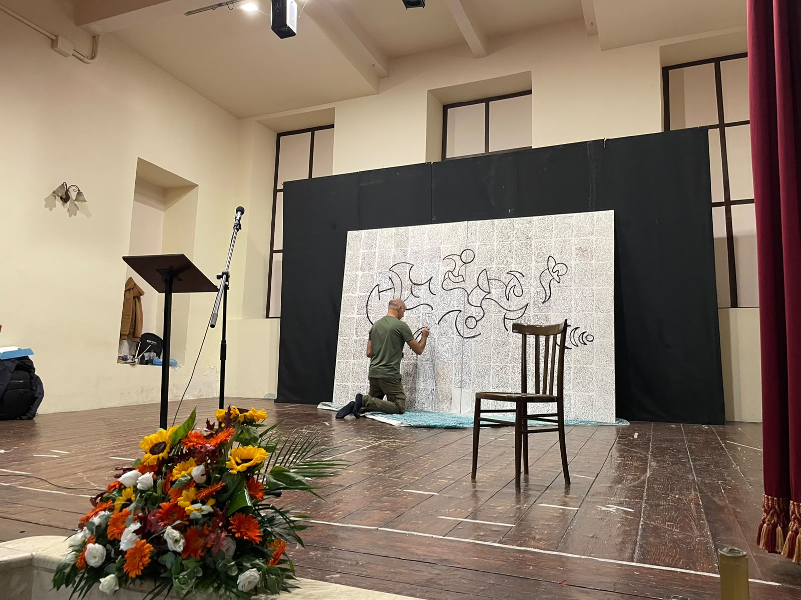 L'opera dell'artista Claudio Arezzo di Trifiletti