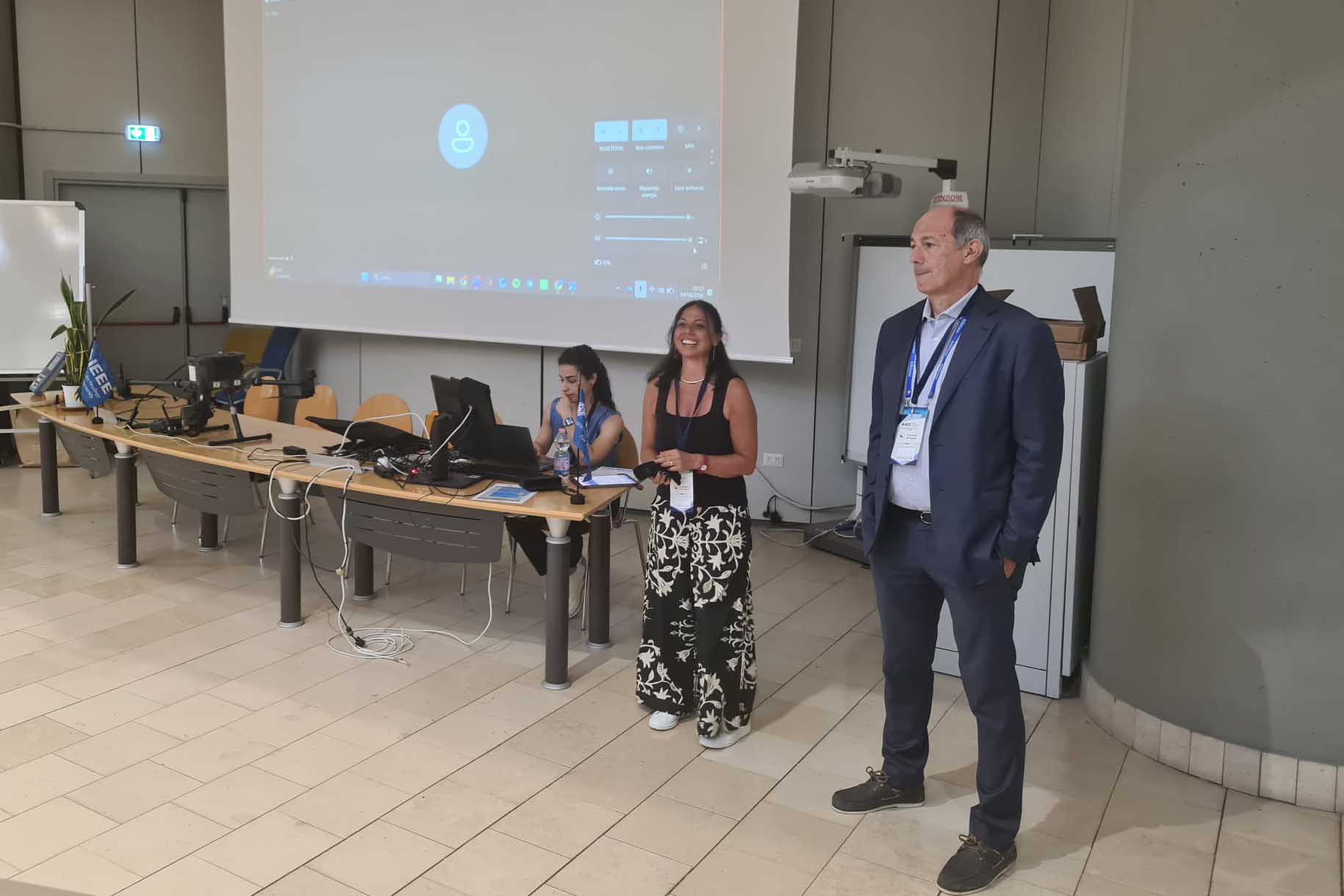 In foto Emanuela Cutuli, Maide Bucolo e Giovanni Muscato