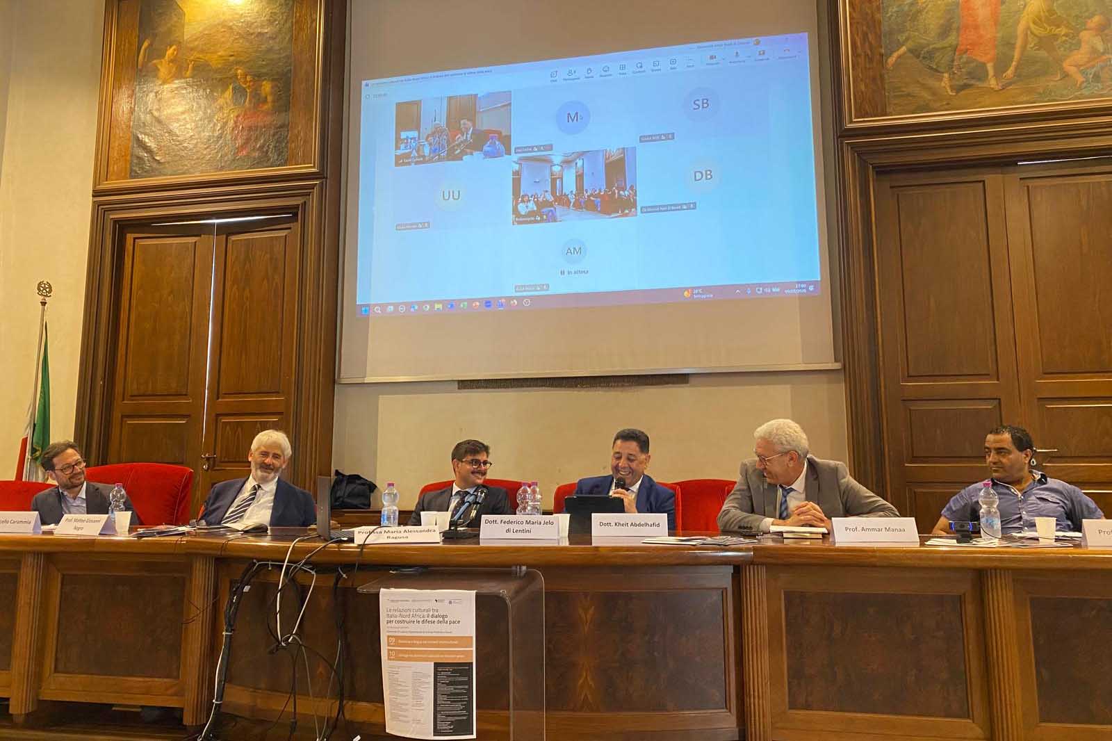 Un momento dell'incontro