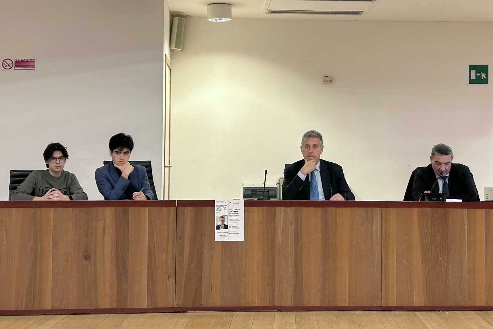 Un momento dell'incontro