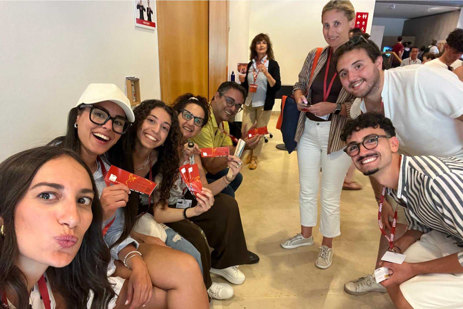 alcuni allievi e docenti unict