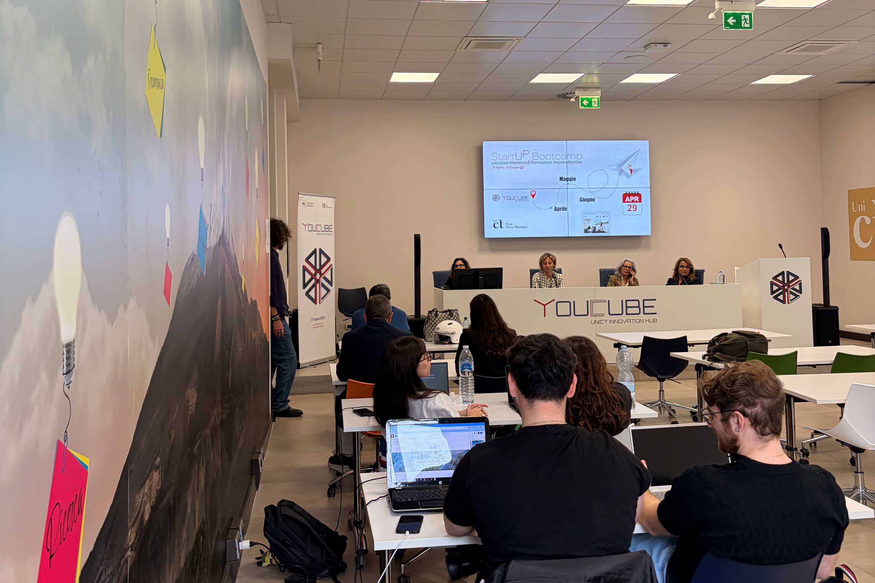 Un momento delle attività dello Startup Bootcamp 2026