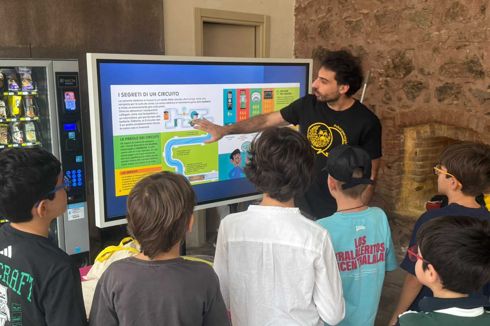 Un momento delle attività laboratoriali
