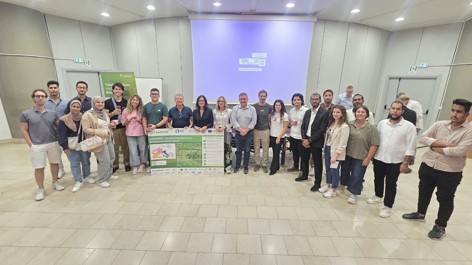 I rappresentanti dei diversi partner