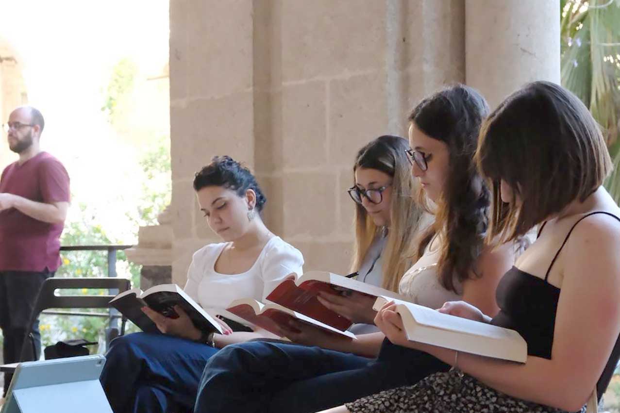 BookTok al Monastero dei Benedettini, alcune partecipanti