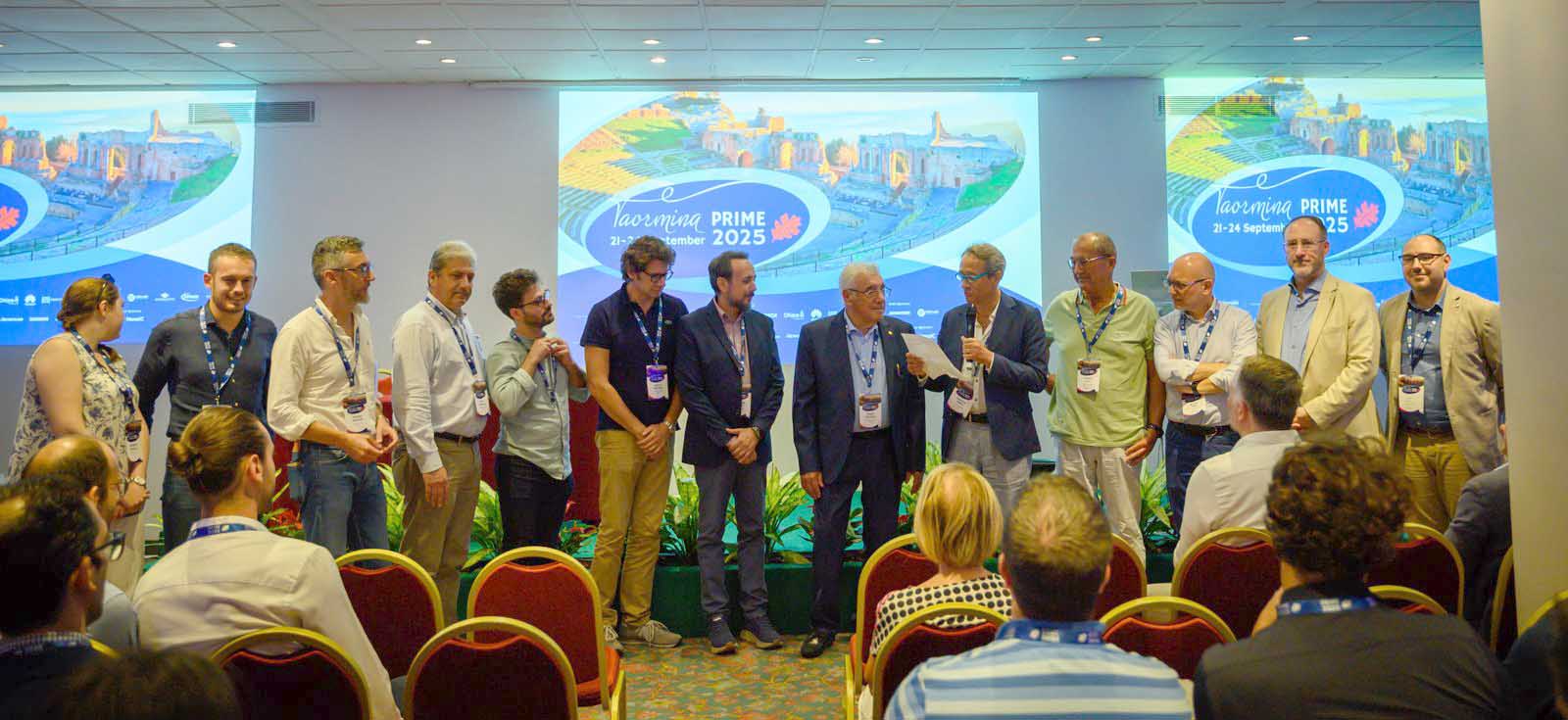 In foto un momento della cerimonia conclusiva di Prime 2025