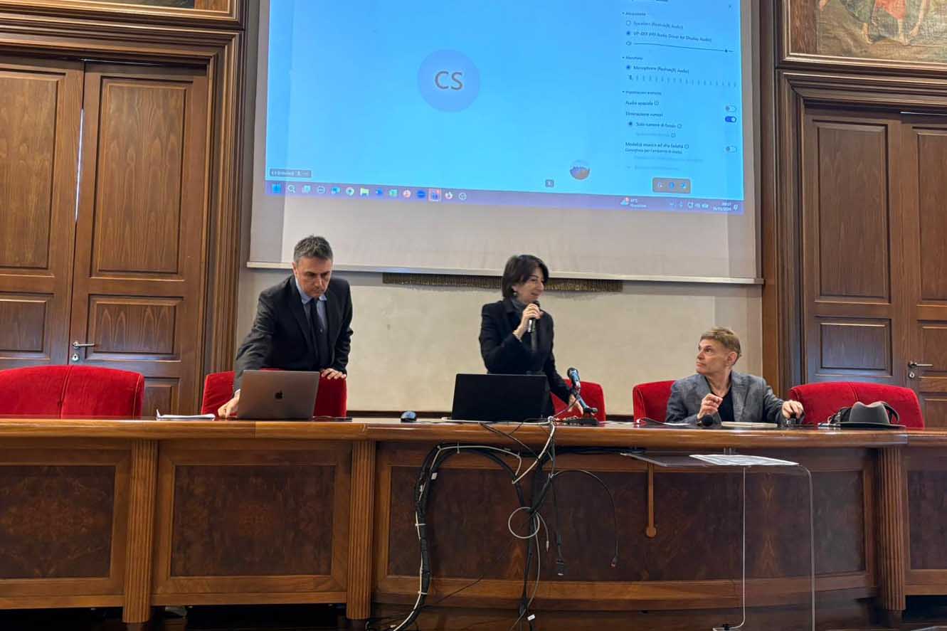 Il tavolo dei relatori