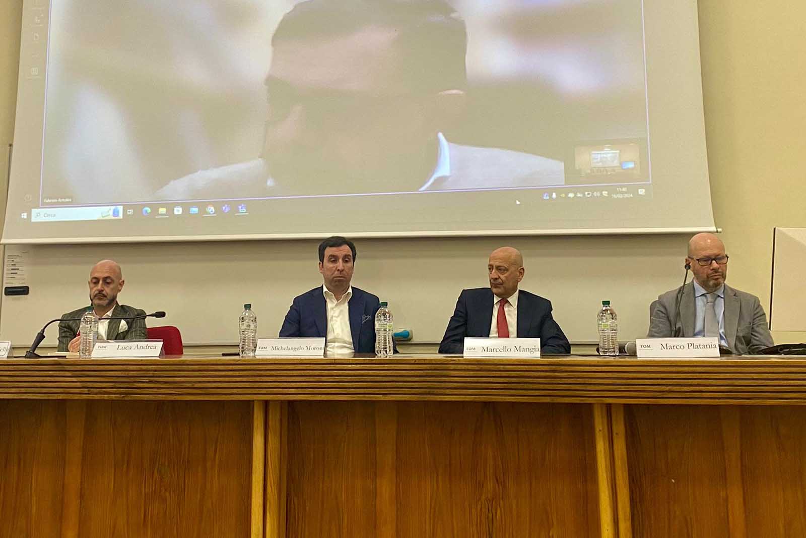 Un momento dell'incontro