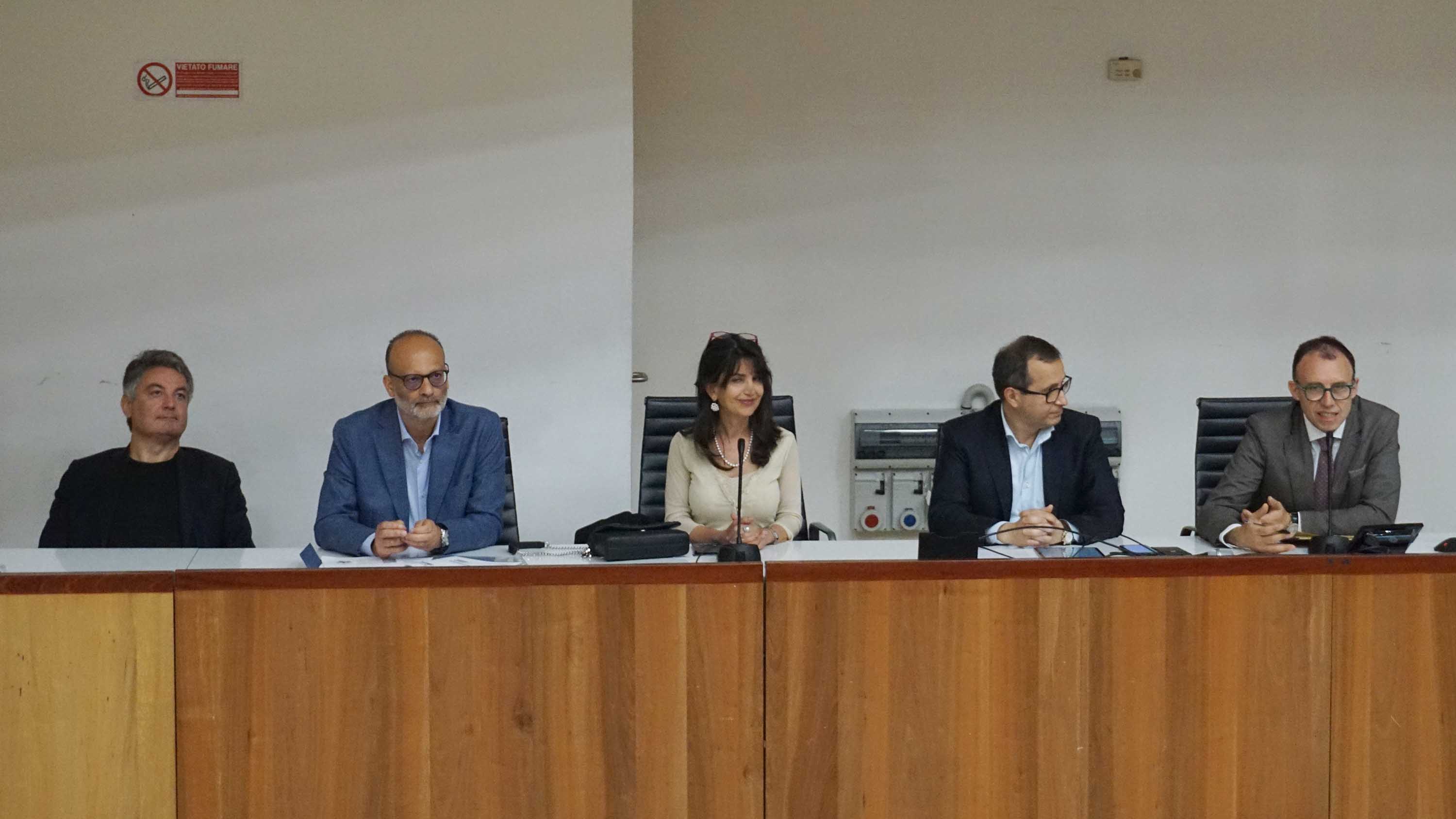 Giuseppe Ursino, Giuseppe Inturri, Marina Paino, Vito Martelliano e Luigi Ingaliso