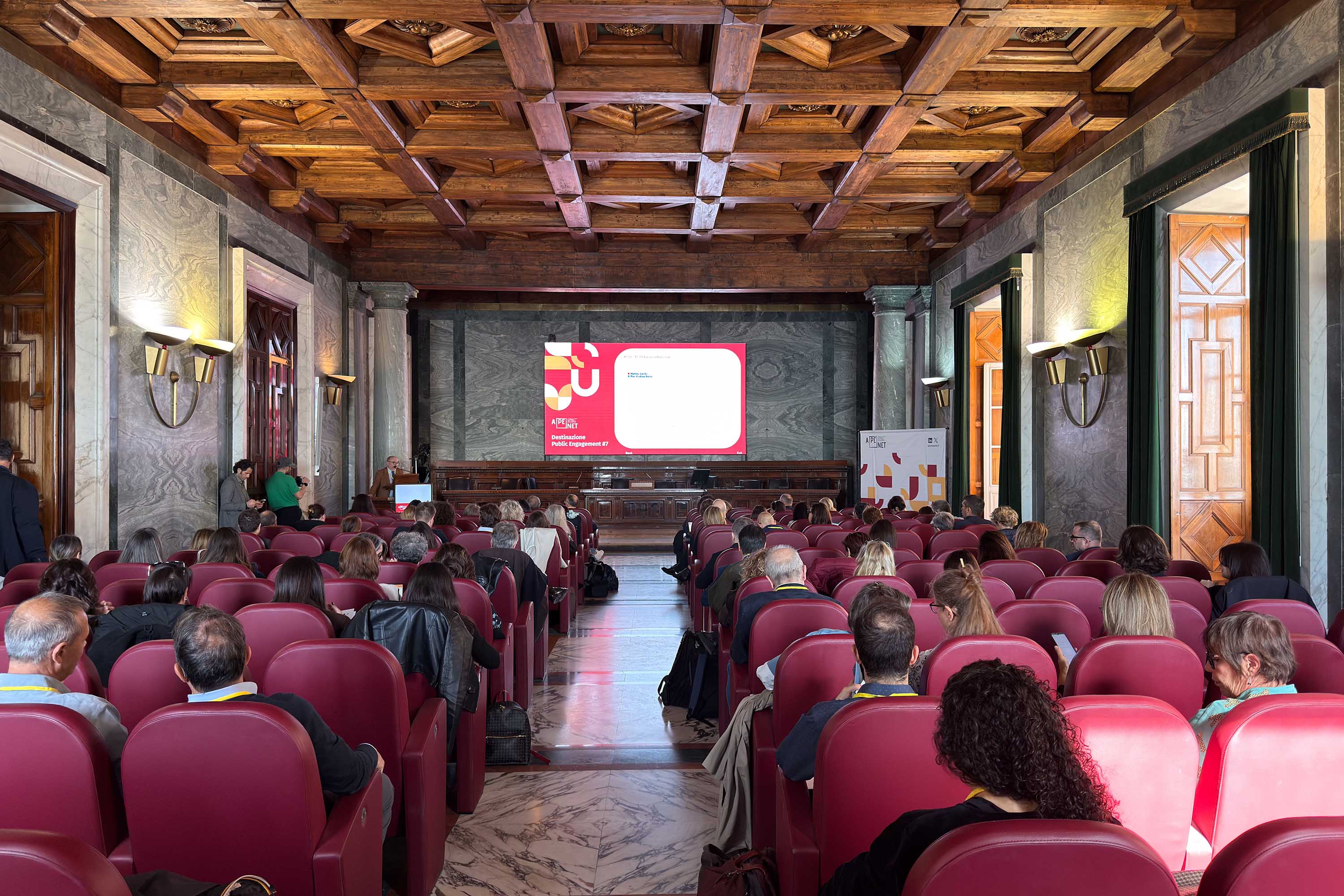 Un momento dei lavori