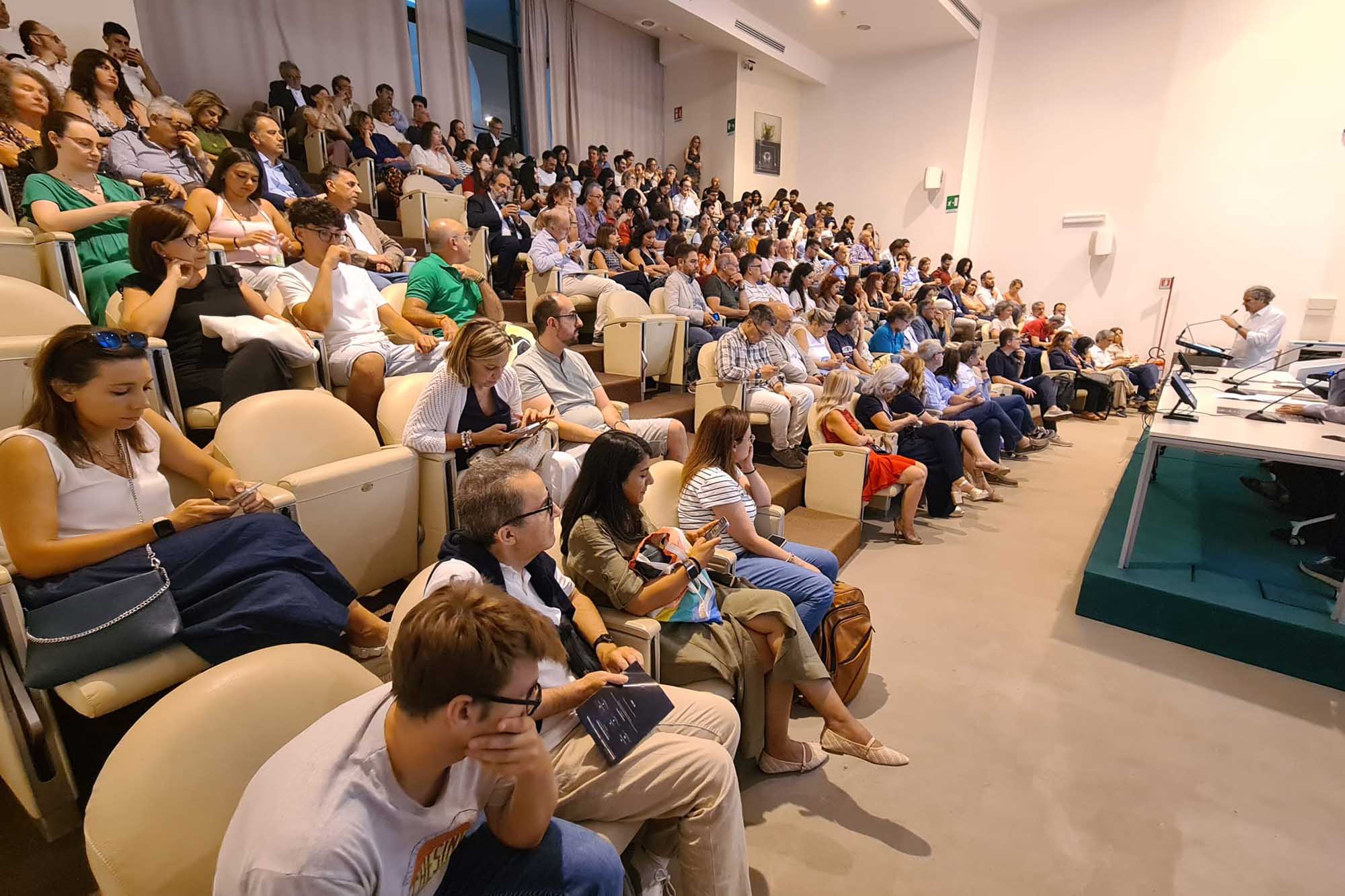 Un momento dell'incontro