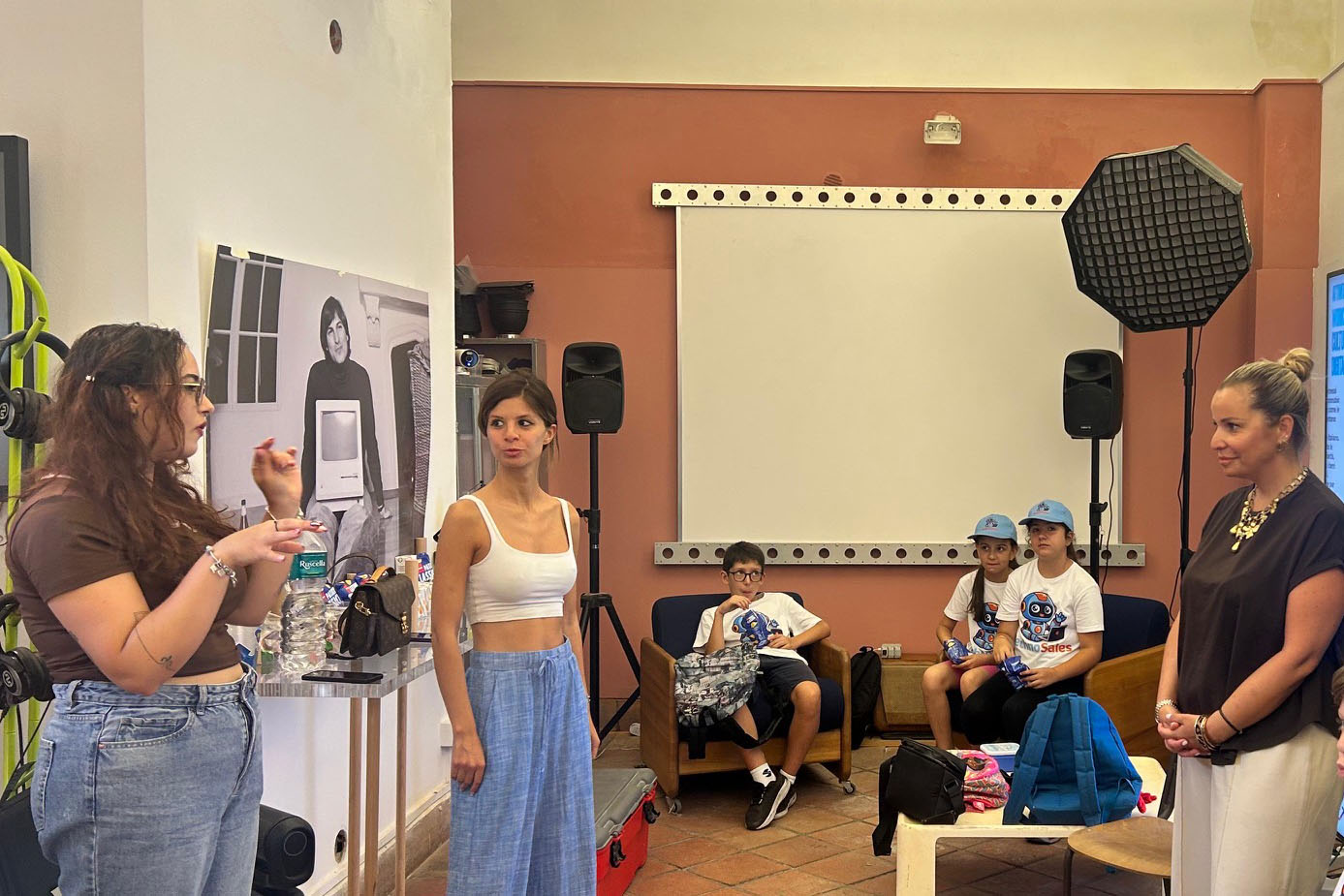 Un momento delle attività del Living Lab Nict Nact