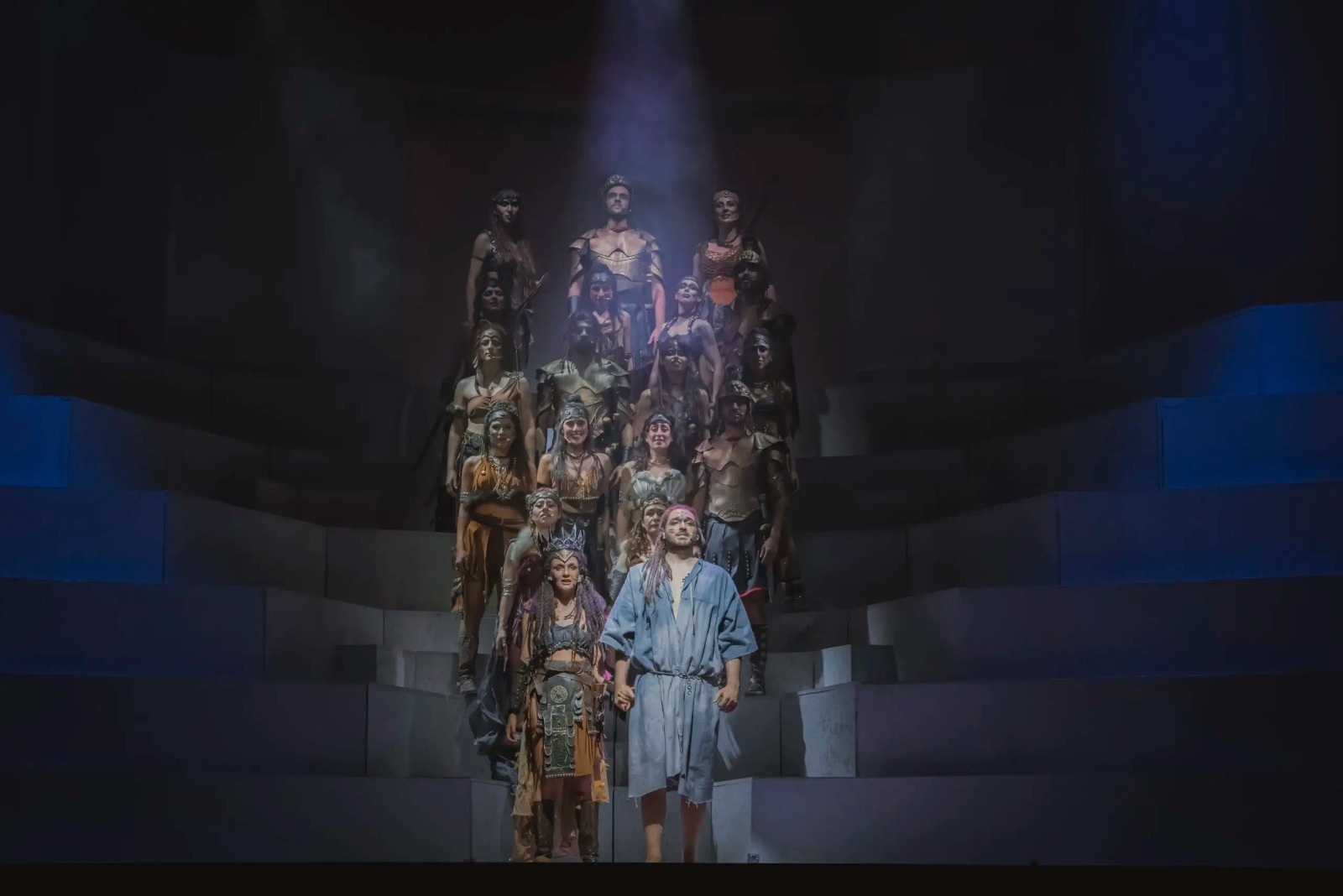 Un momento dello spettacolo