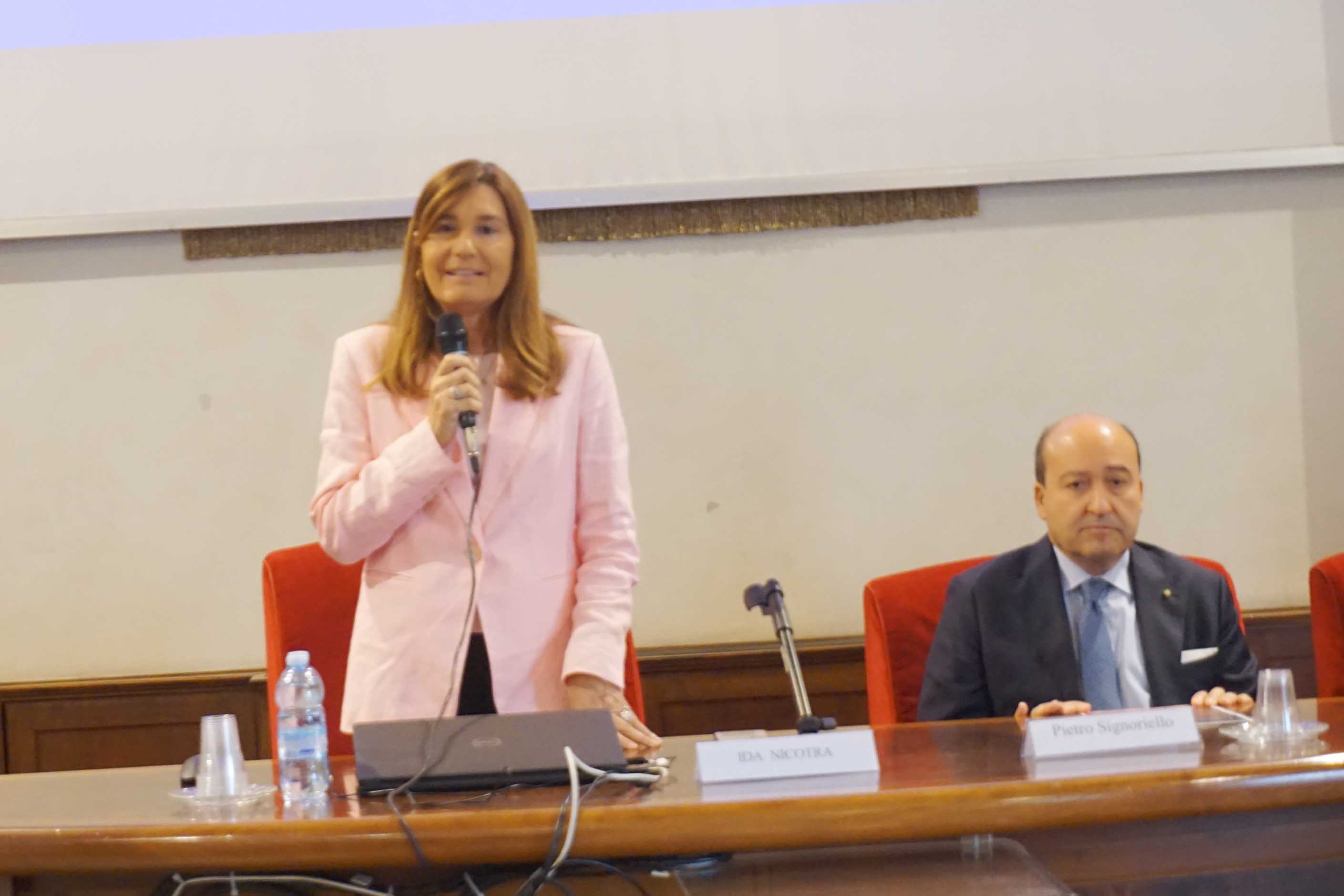 La docente Ida Nicotra, presidente della Scuola Superiore di Catania
