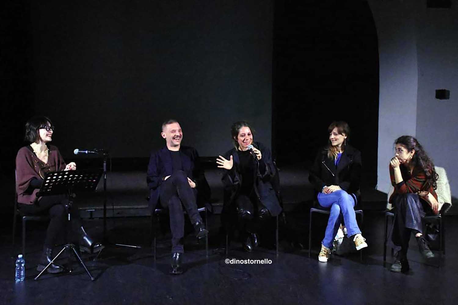 In foto da sinistra Simona Scattina, Rosario Palazzolo, Simona Malato, Delia Calò e Chiara Peritore
