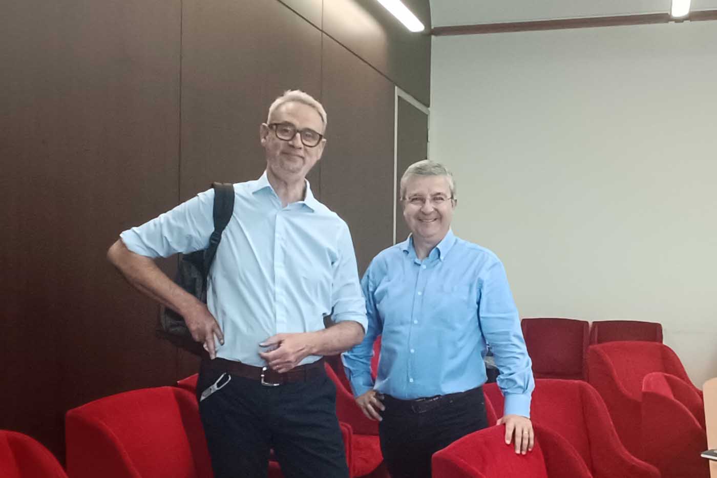 Mario Mattia e Paolo Militello