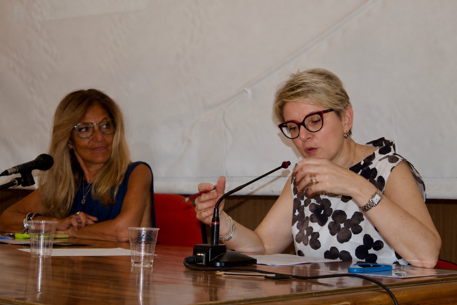 In foto da sinistra Stefania Mazzone
