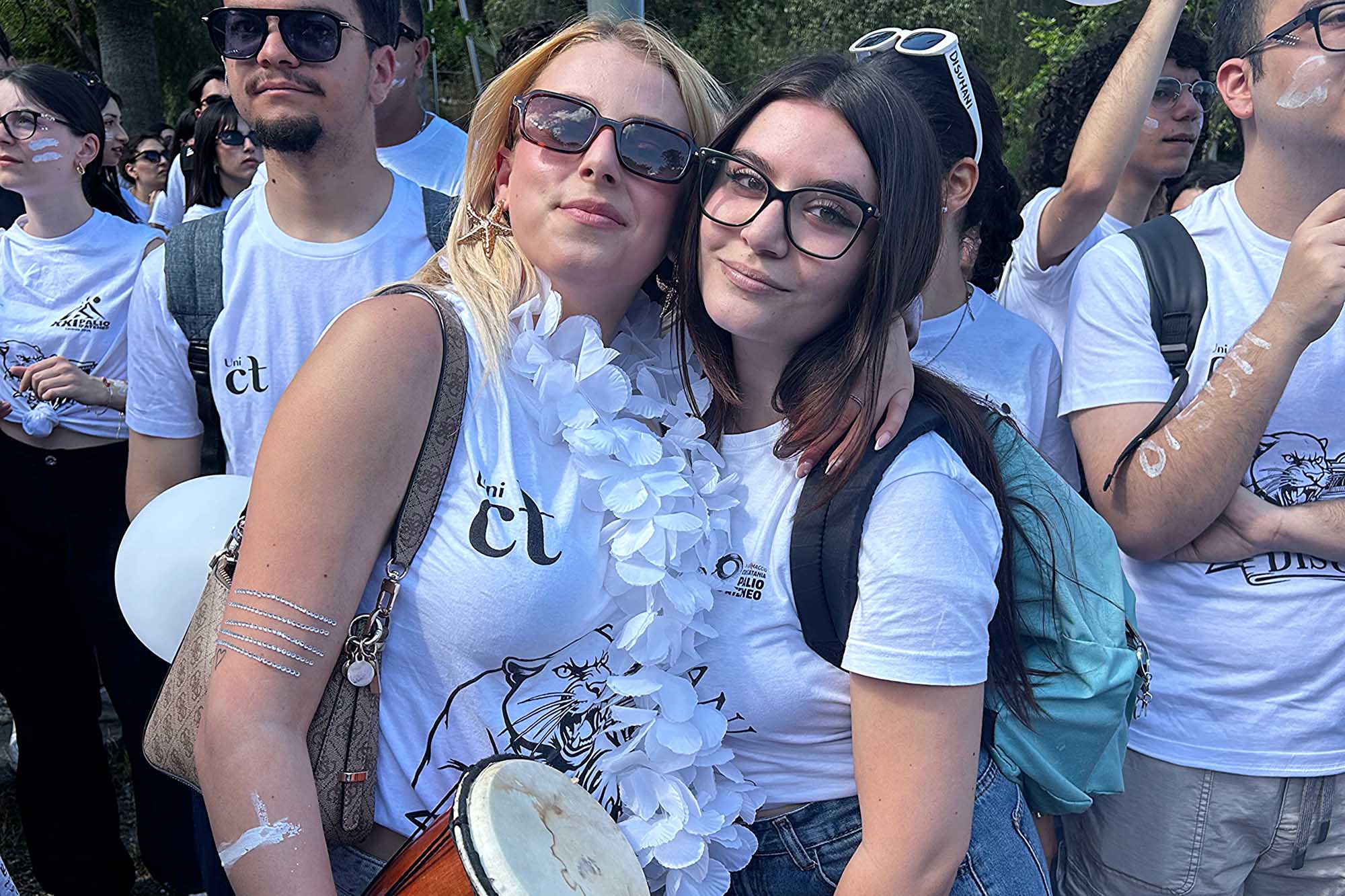 In foto Gaia Nolfo e Paola Cammarata